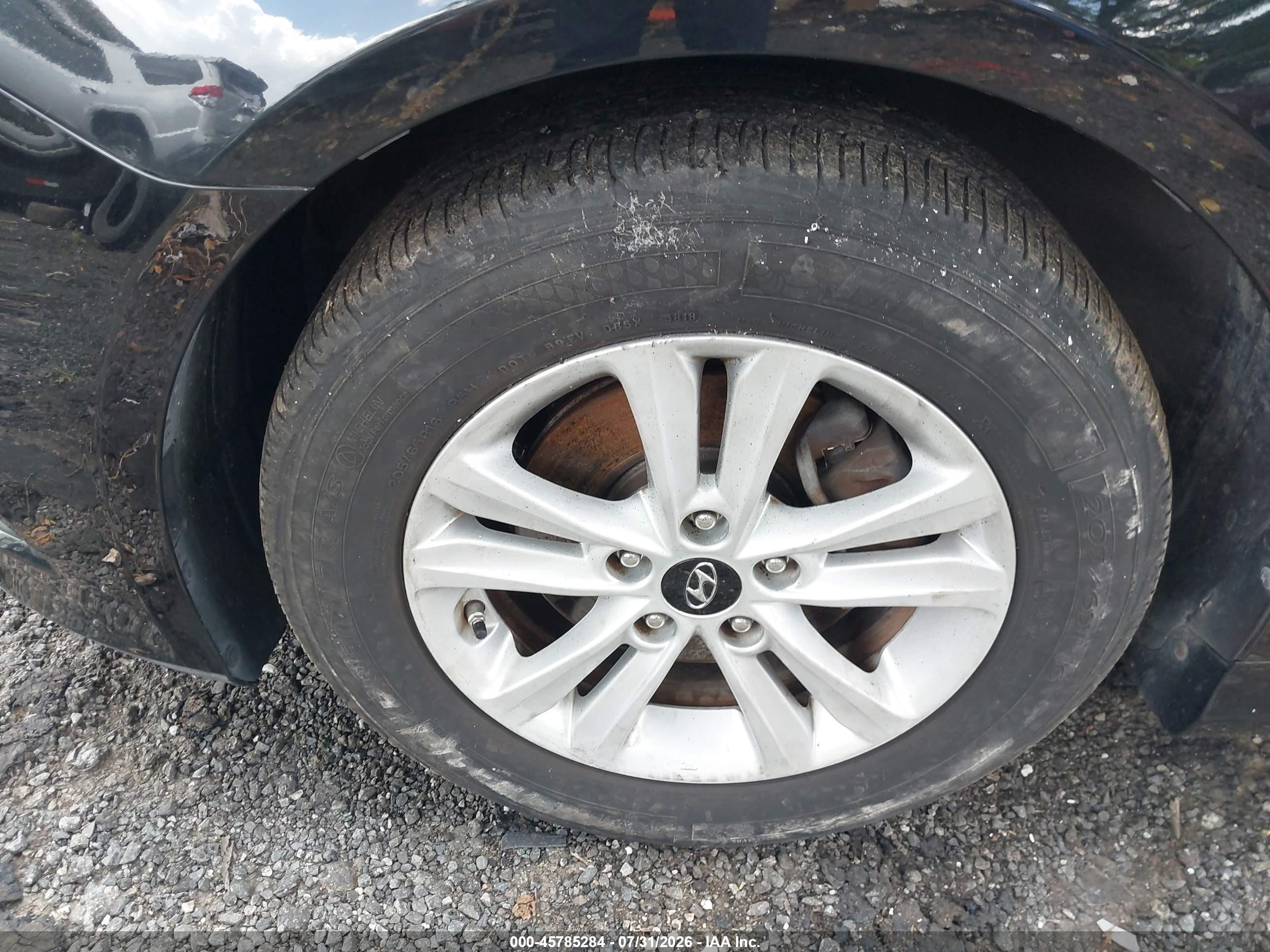 2014 Hyundai Sonata Gls Черный vin: 5NPEB4AC9EH839560