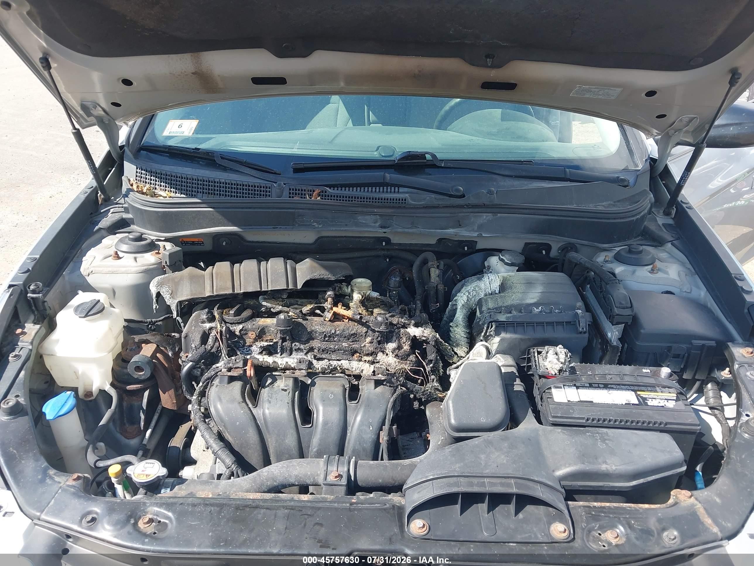 2014 Hyundai Sonata Gls Silver vin: 5NPEB4AC9EH842443