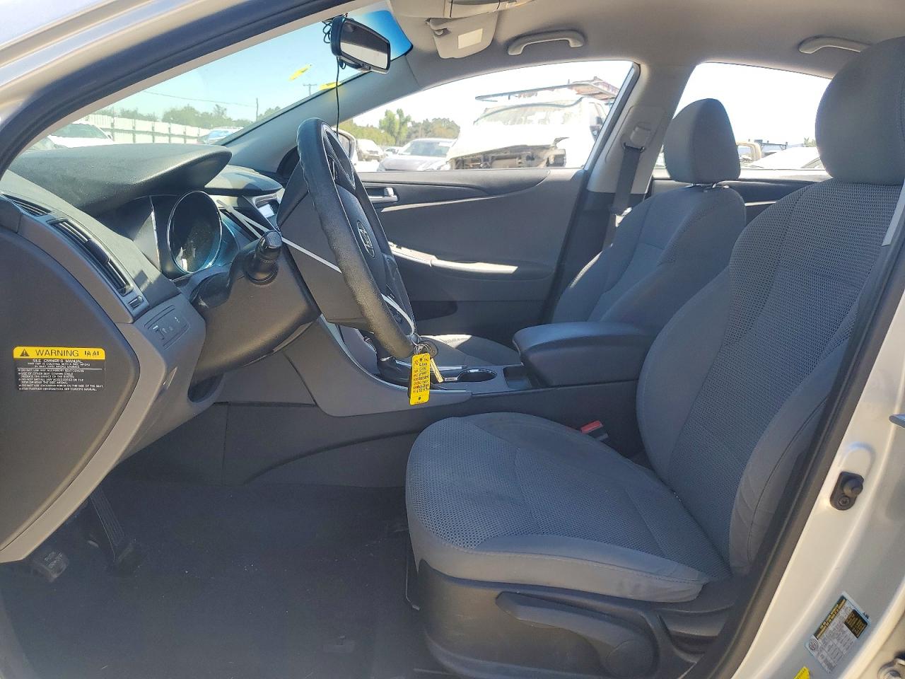 2014 Hyundai Sonata Gls Серый vin: 5NPEB4AC9EH848596