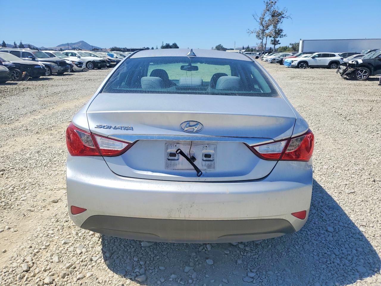 2014 Hyundai Sonata Gls Серый vin: 5NPEB4AC9EH848596