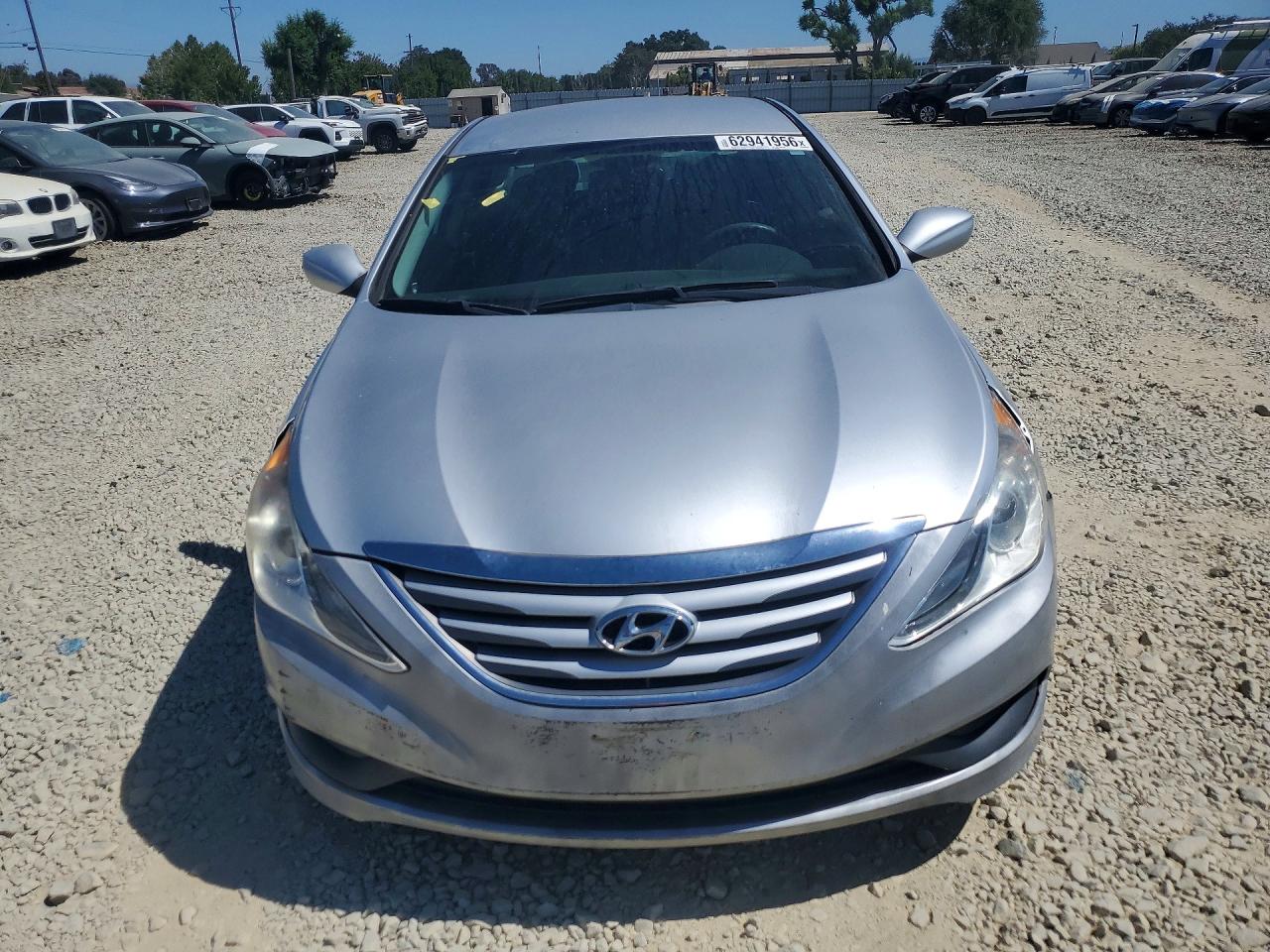 2014 Hyundai Sonata Gls Серый vin: 5NPEB4AC9EH848596