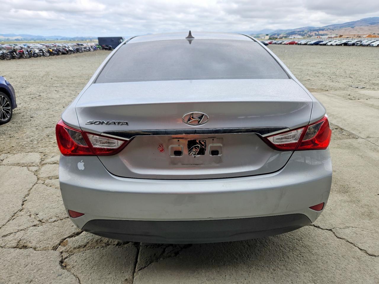 2014 Hyundai Sonata Gls Silver vin: 5NPEB4AC9EH851367