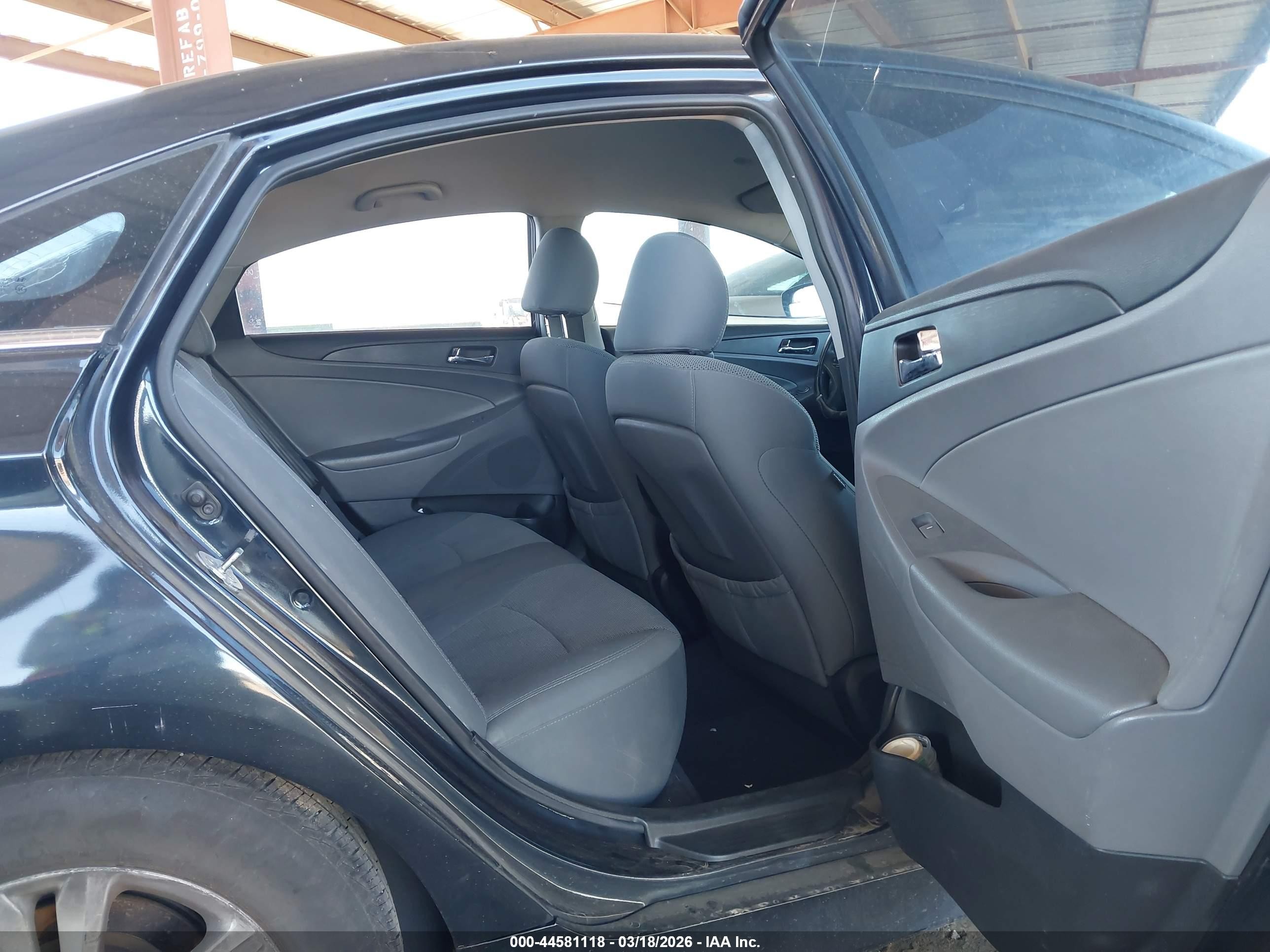 2014 Hyundai Sonata Gls Gray vin: 5NPEB4AC9EH853085