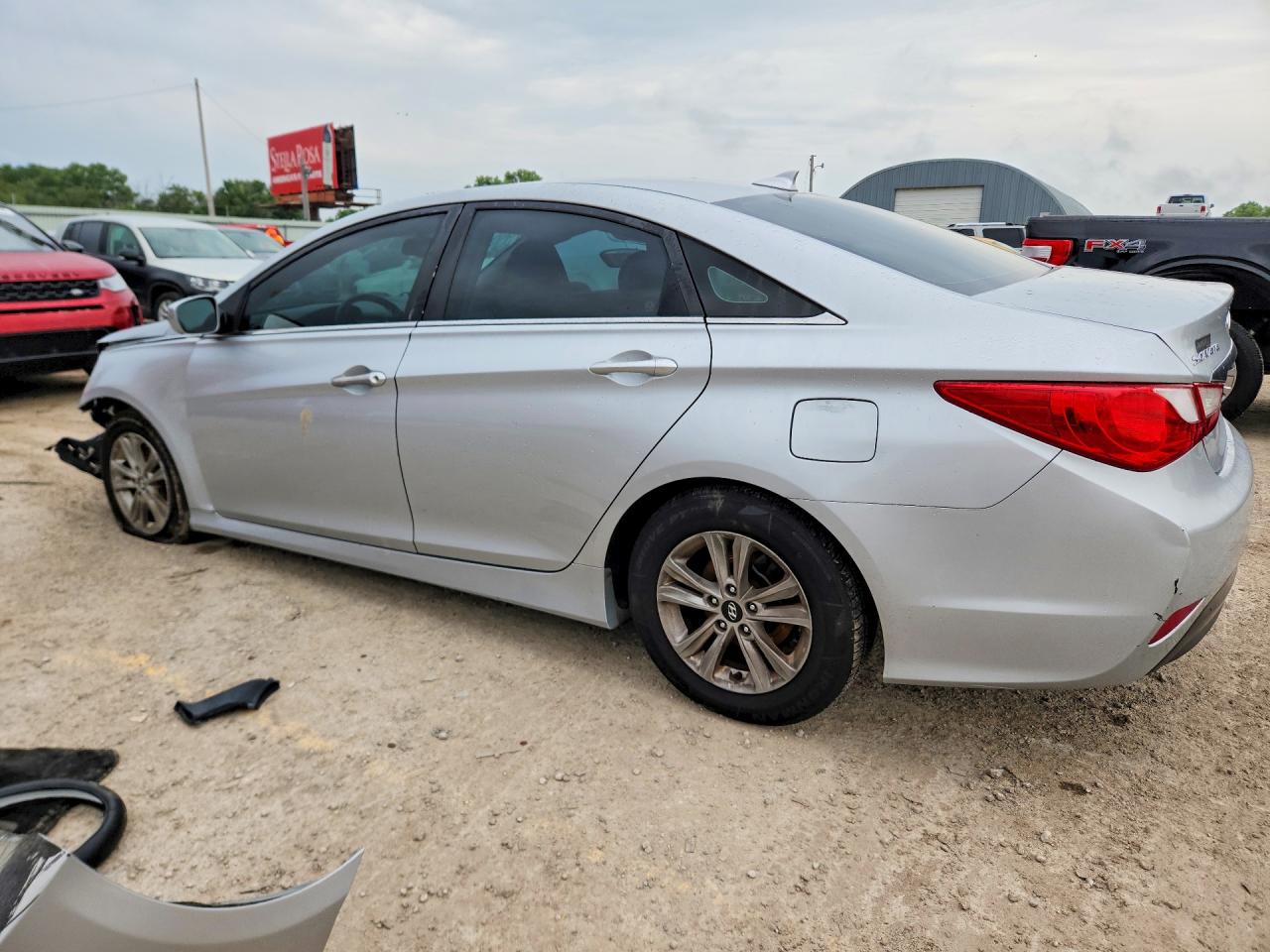 2014 Hyundai Sonata Gls Серебряный vin: 5NPEB4AC9EH860523