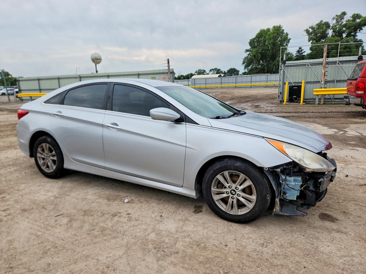 2014 Hyundai Sonata Gls Серебряный vin: 5NPEB4AC9EH860523