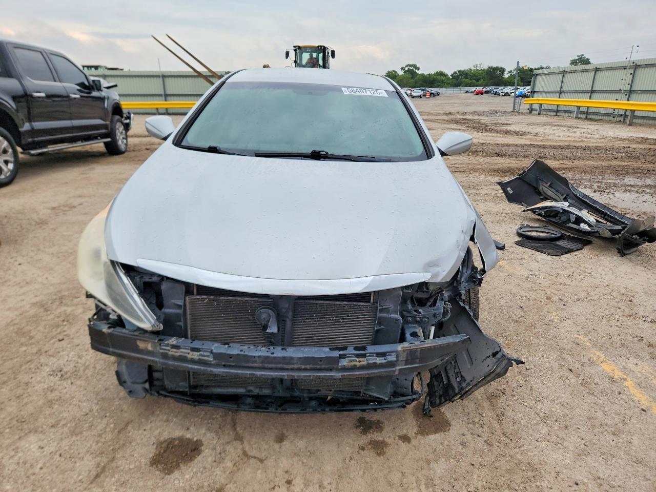 2014 Hyundai Sonata Gls Серебряный vin: 5NPEB4AC9EH860523