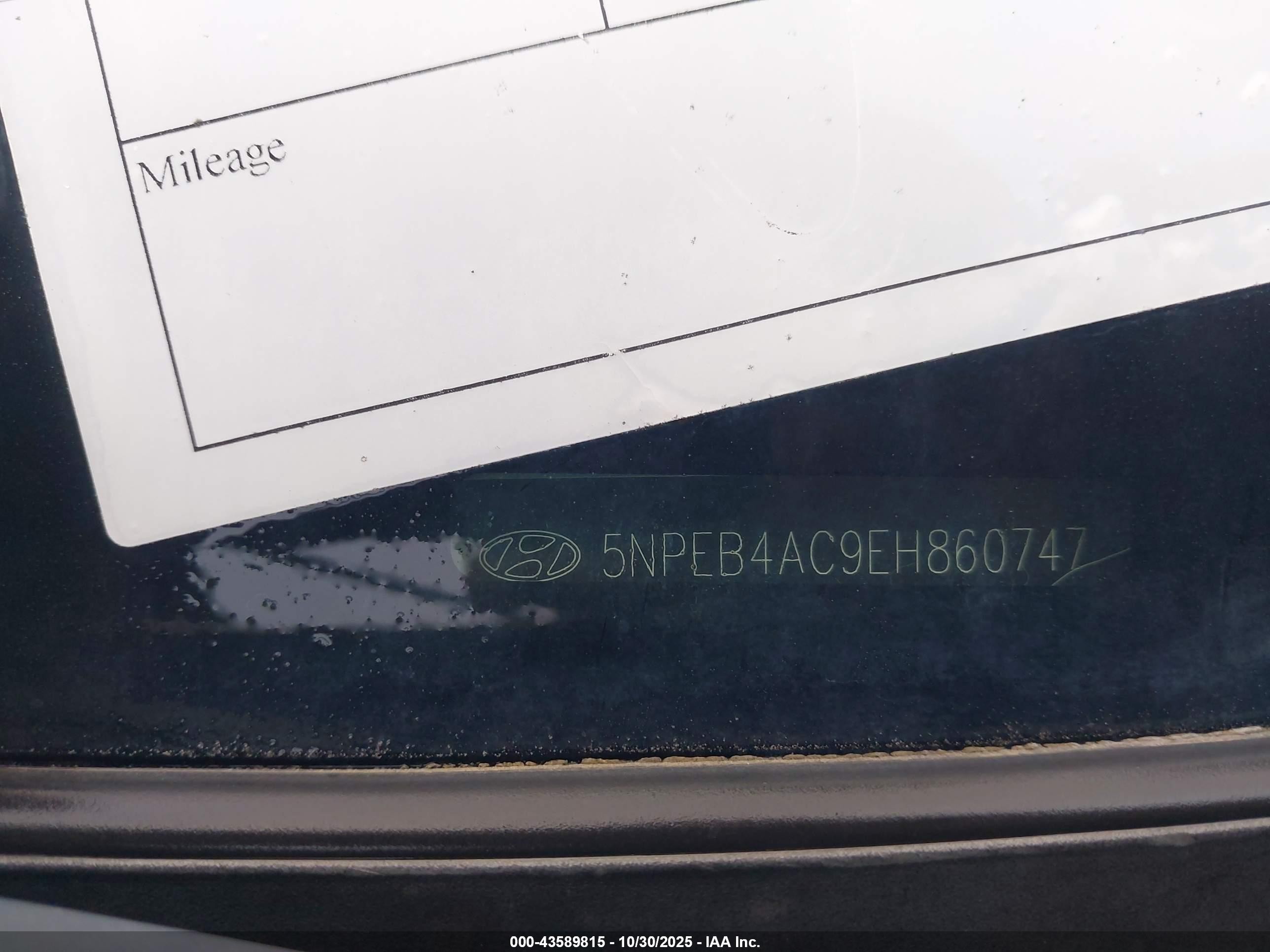 2014 Hyundai Sonata Gls Silver vin: 5NPEB4AC9EH860747