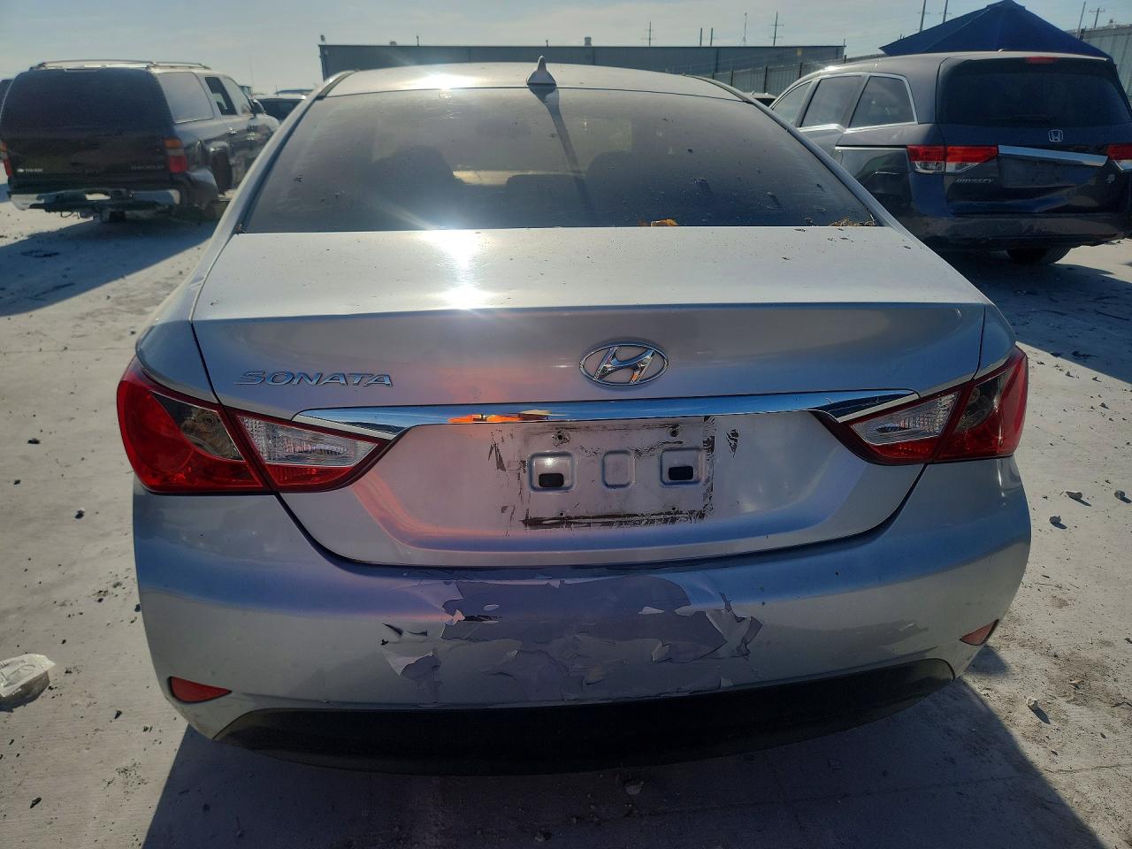 2014 Hyundai Sonata Gls Silver vin: 5NPEB4AC9EH860778