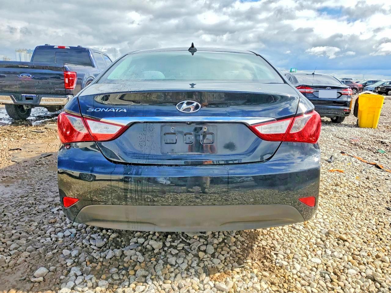 2014 Hyundai Sonata Gls Black vin: 5NPEB4AC9EH871313