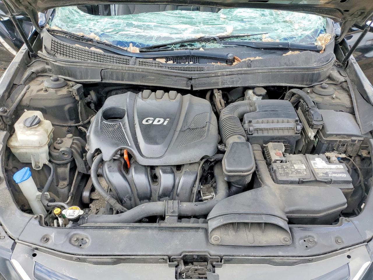 2014 Hyundai Sonata Gls Black vin: 5NPEB4AC9EH871313