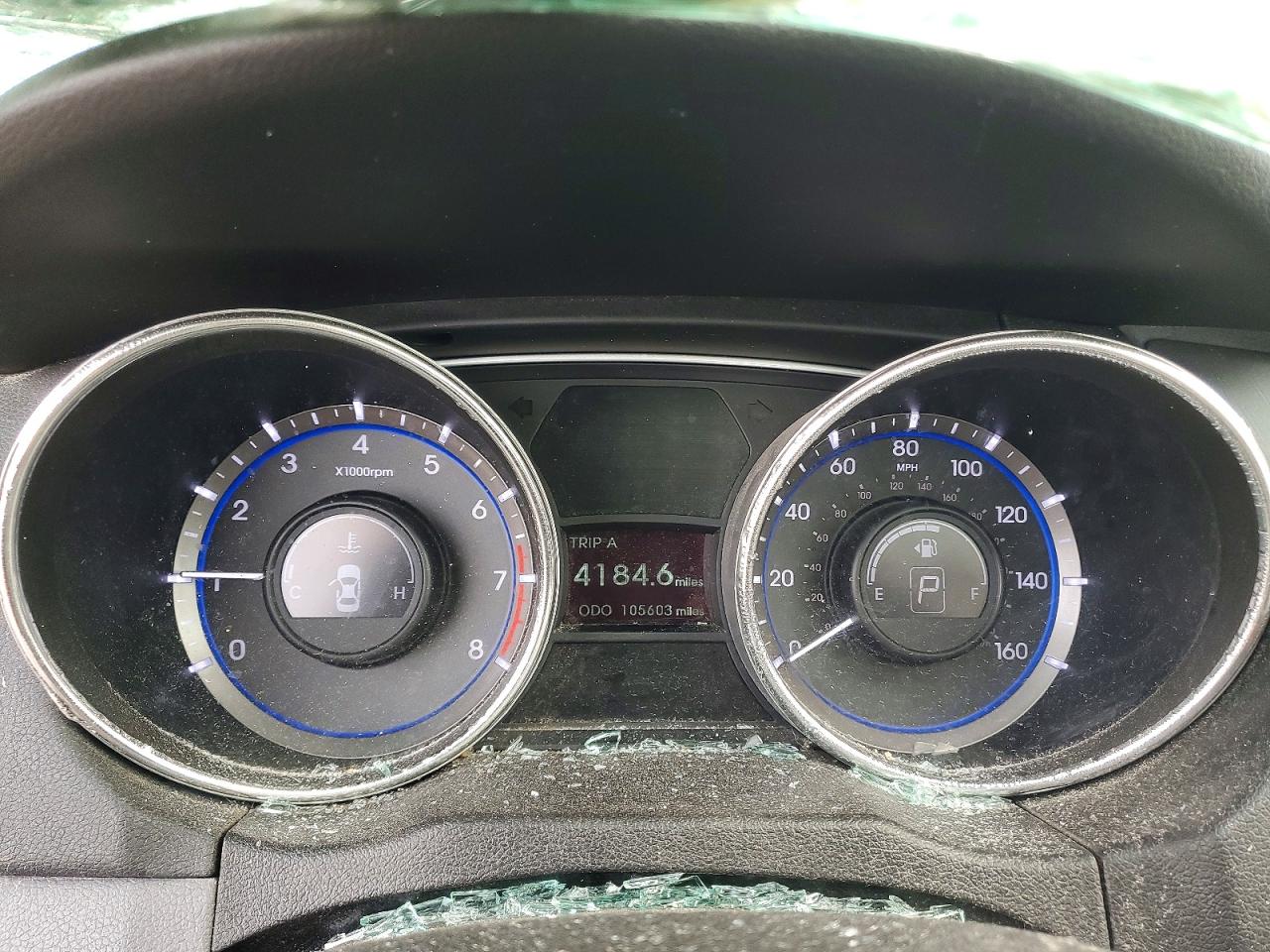 2014 Hyundai Sonata Gls Black vin: 5NPEB4AC9EH871313