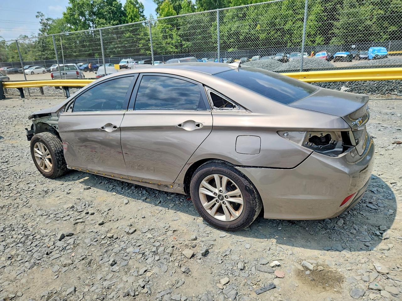 2014 Hyundai Sonata Gls Brown vin: 5NPEB4AC9EH877127