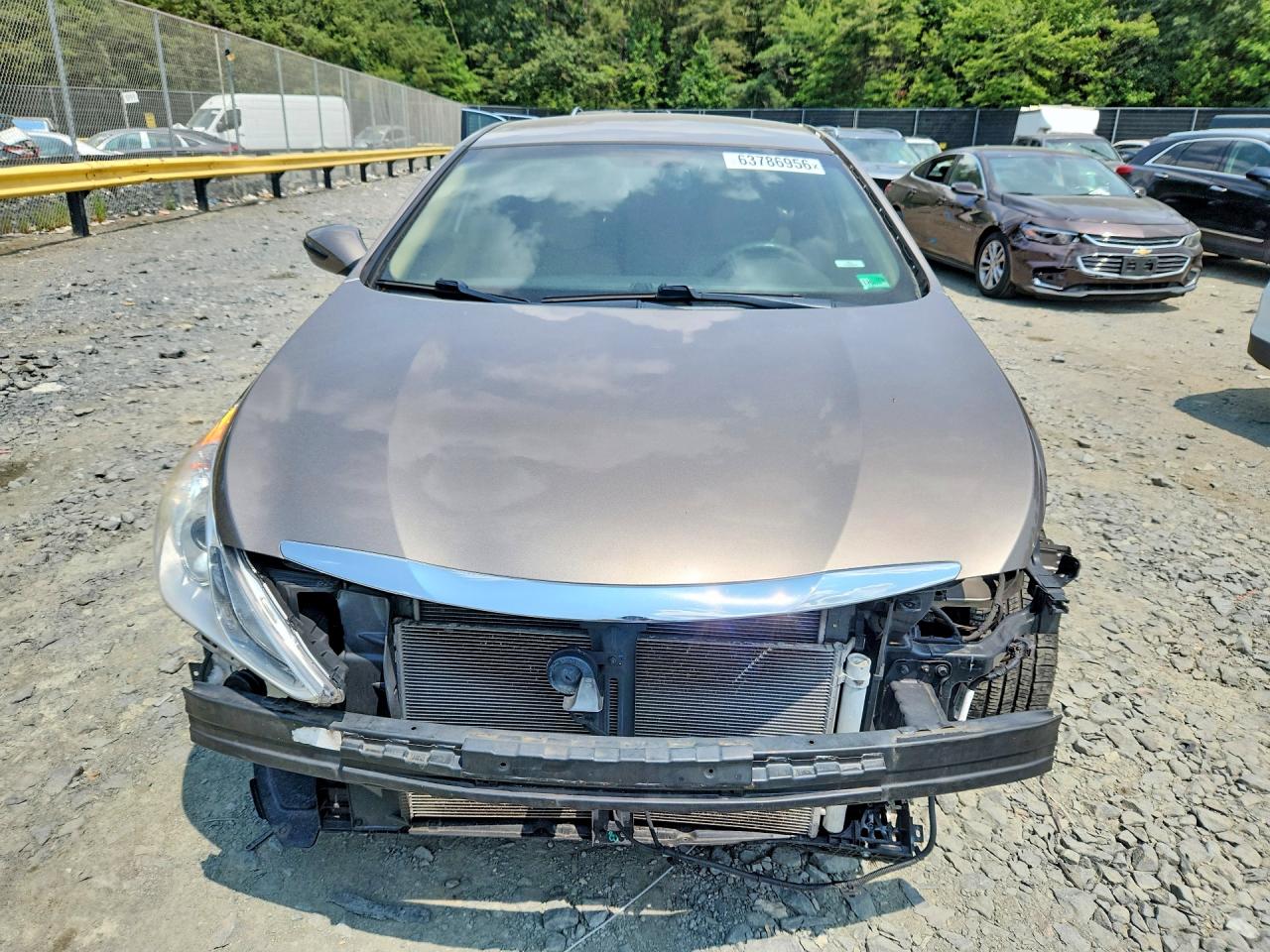 2014 Hyundai Sonata Gls Brown vin: 5NPEB4AC9EH877127