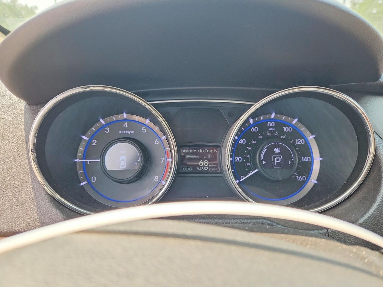 2014 Hyundai Sonata Gls Brown vin: 5NPEB4AC9EH877127