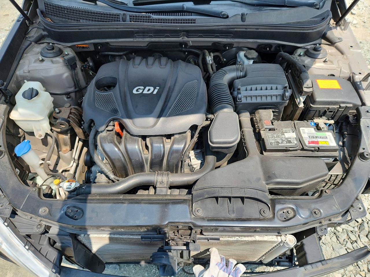 2014 Hyundai Sonata Gls Brown vin: 5NPEB4AC9EH877127