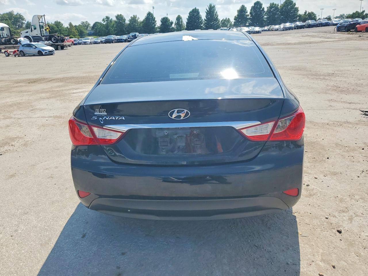 2014 Hyundai Sonata Gls Black vin: 5NPEB4AC9EH882618