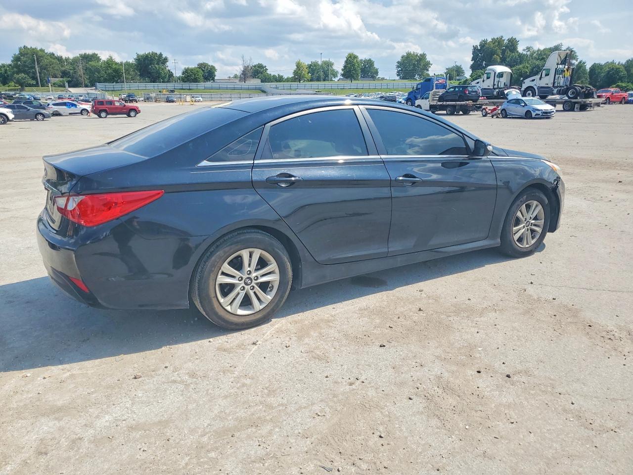 2014 Hyundai Sonata Gls Black vin: 5NPEB4AC9EH882618