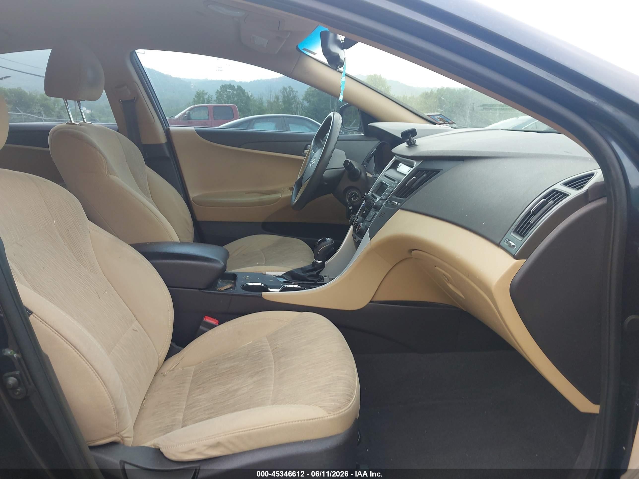 2014 Hyundai Sonata Gls Синий vin: 5NPEB4AC9EH886152
