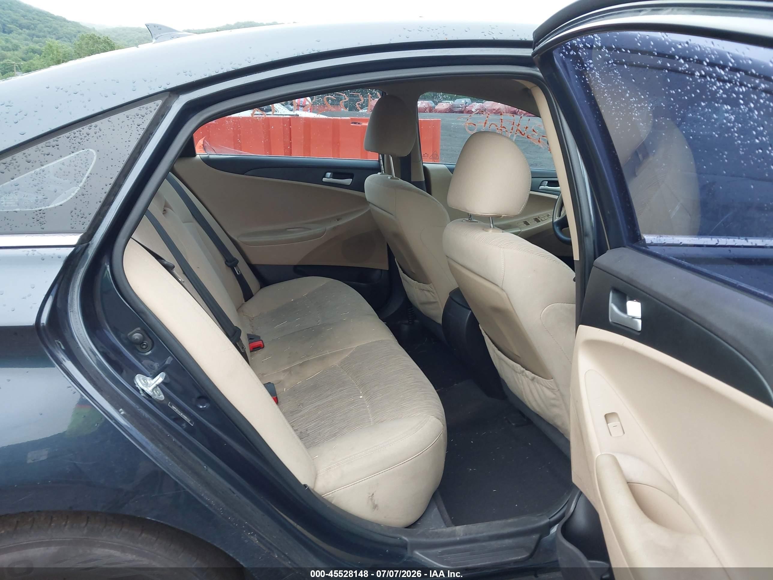 2014 Hyundai Sonata Gls Dark Blue vin: 5NPEB4AC9EH886152