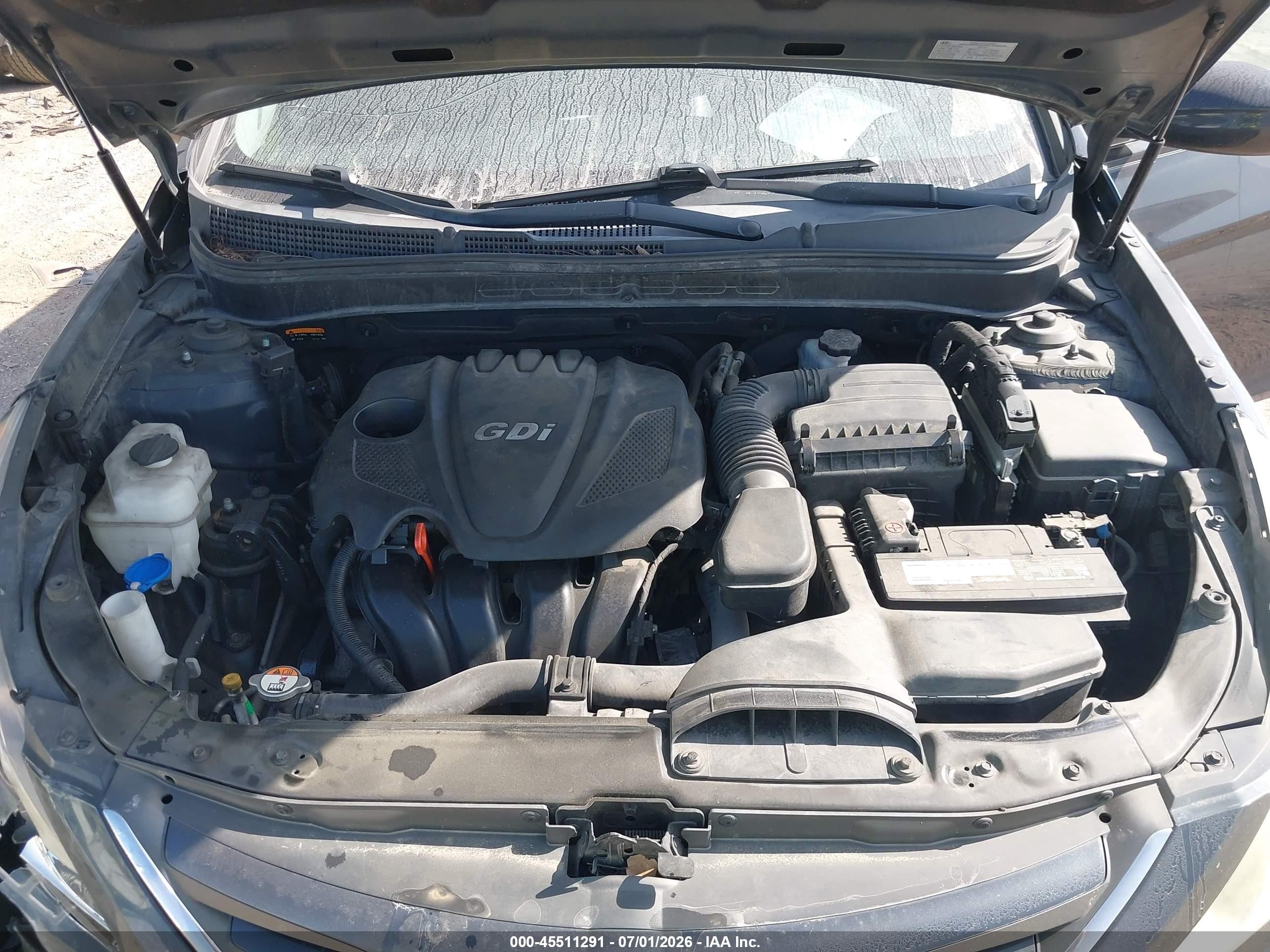 2014 Hyundai Sonata Gls Blue vin: 5NPEB4AC9EH888791
