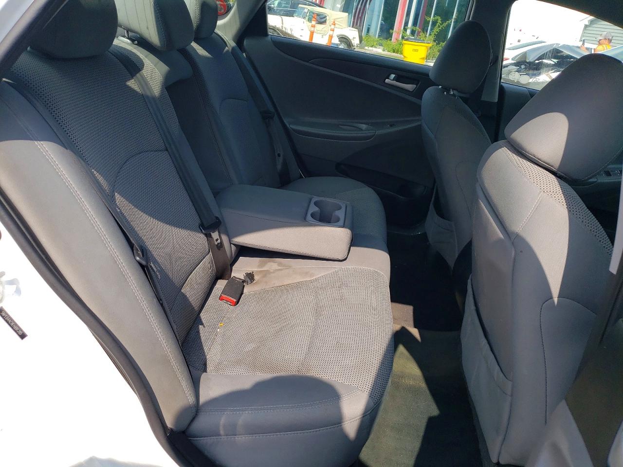 2014 Hyundai Sonata Gls White vin: 5NPEB4AC9EH891285