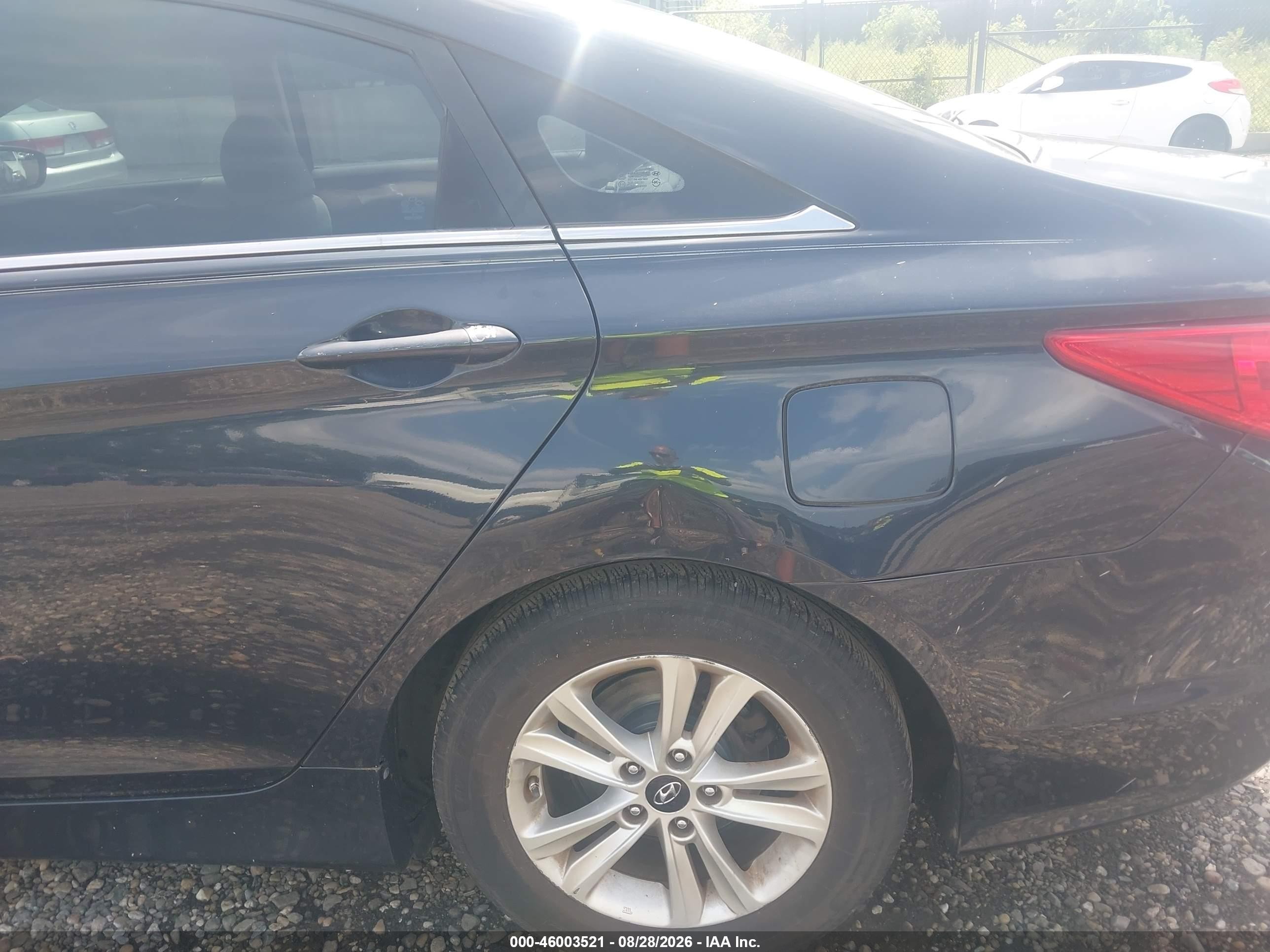 2014 Hyundai Sonata Gls Blue vin: 5NPEB4AC9EH892744