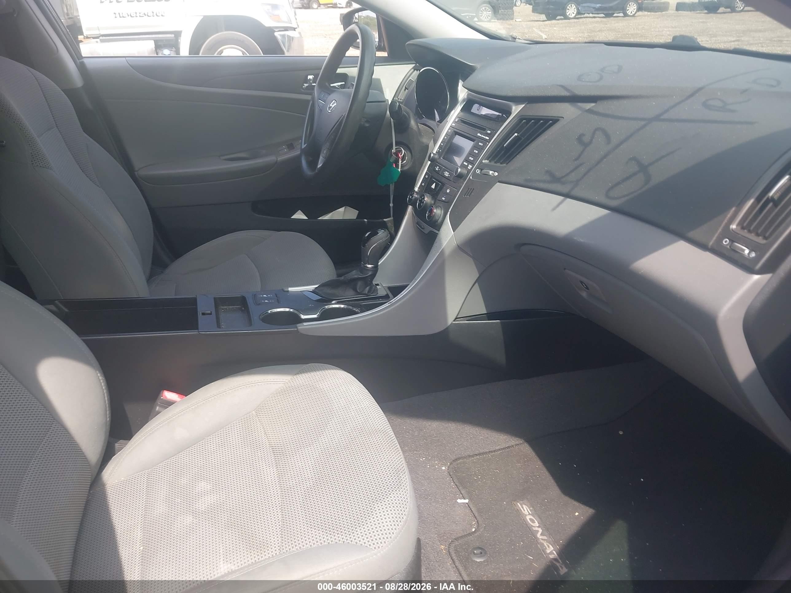 2014 Hyundai Sonata Gls Blue vin: 5NPEB4AC9EH892744