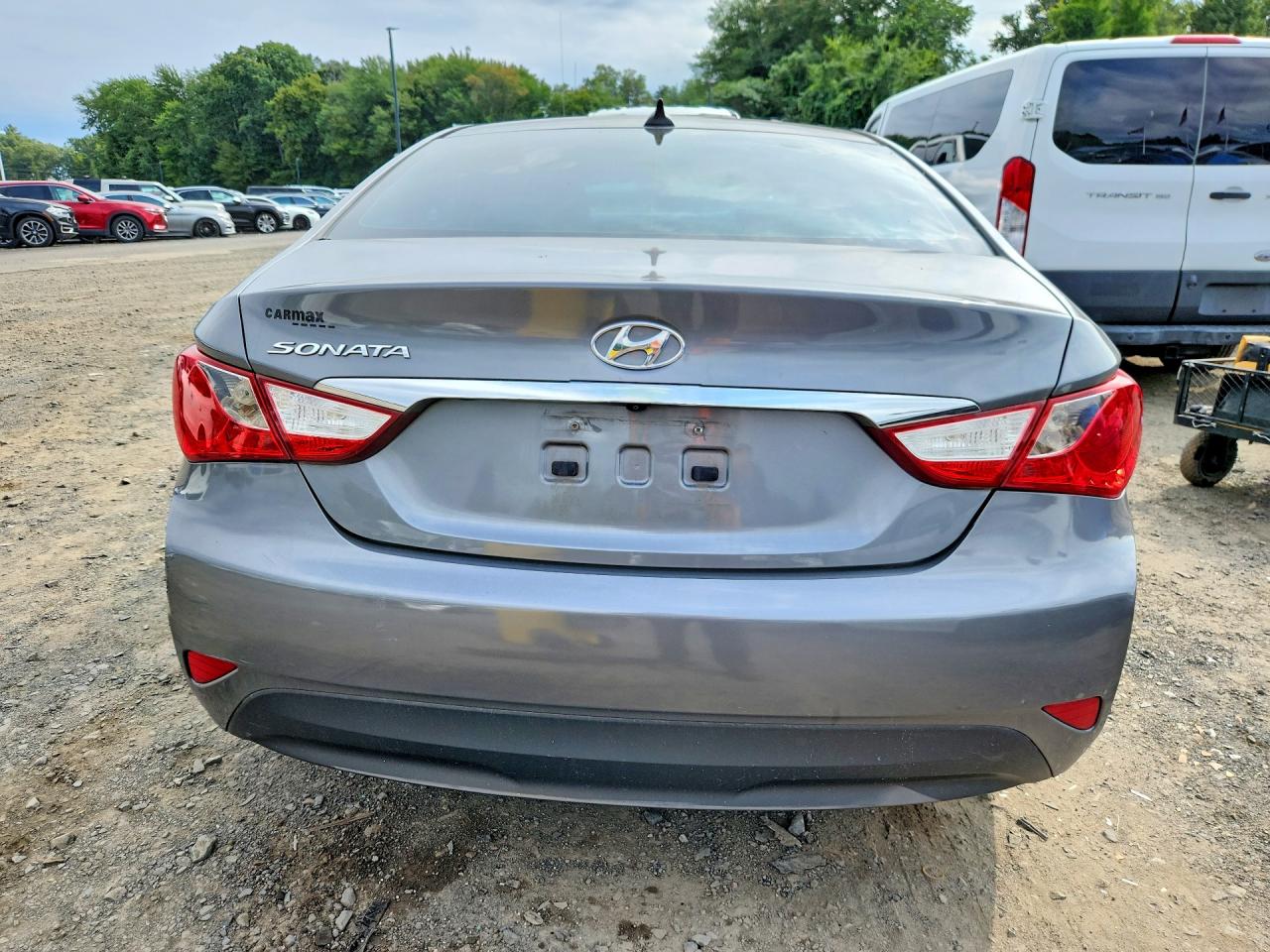 2014 Hyundai Sonata Gls Gray vin: 5NPEB4AC9EH897796