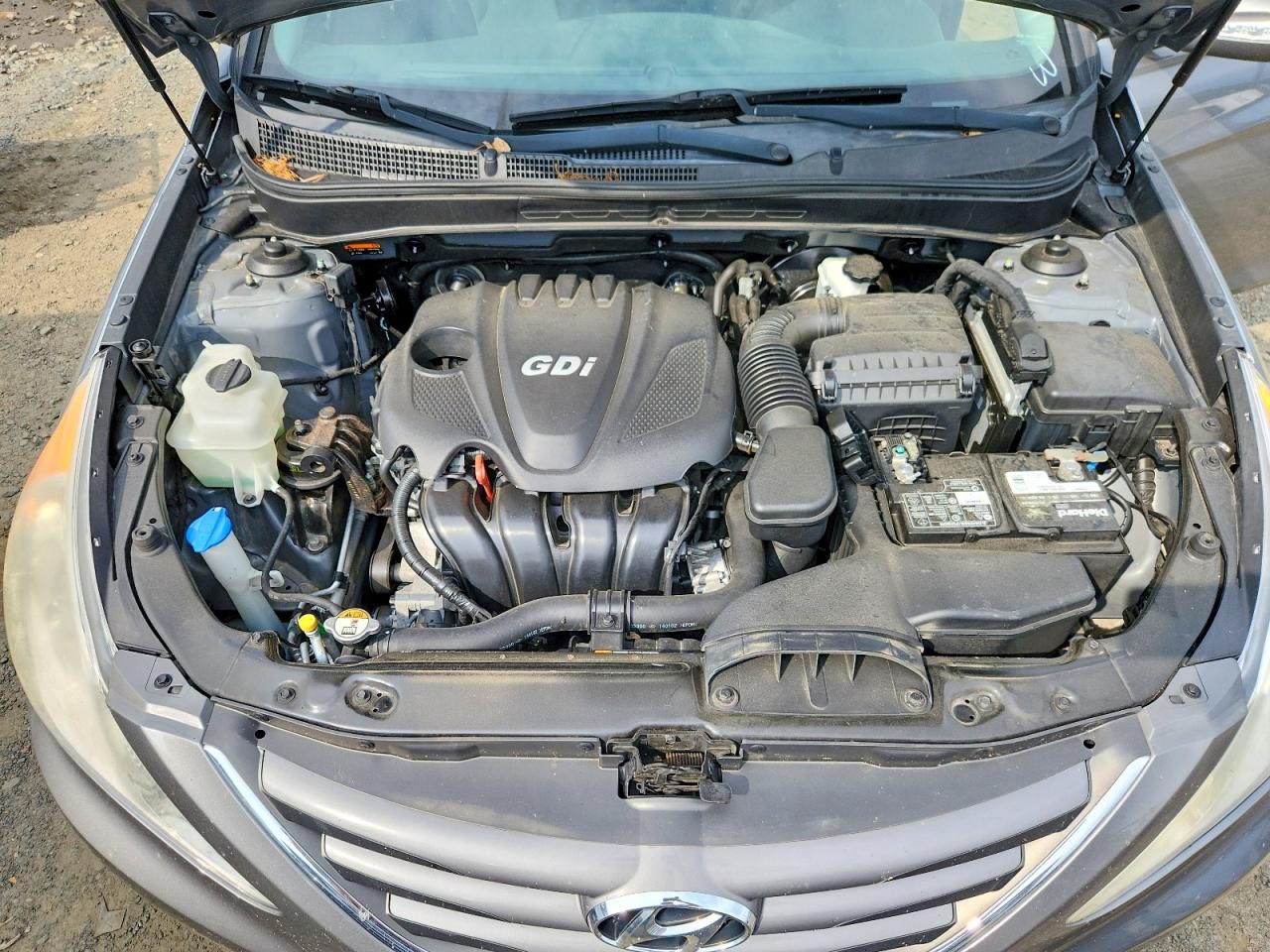 2014 Hyundai Sonata Gls Gray vin: 5NPEB4AC9EH897796