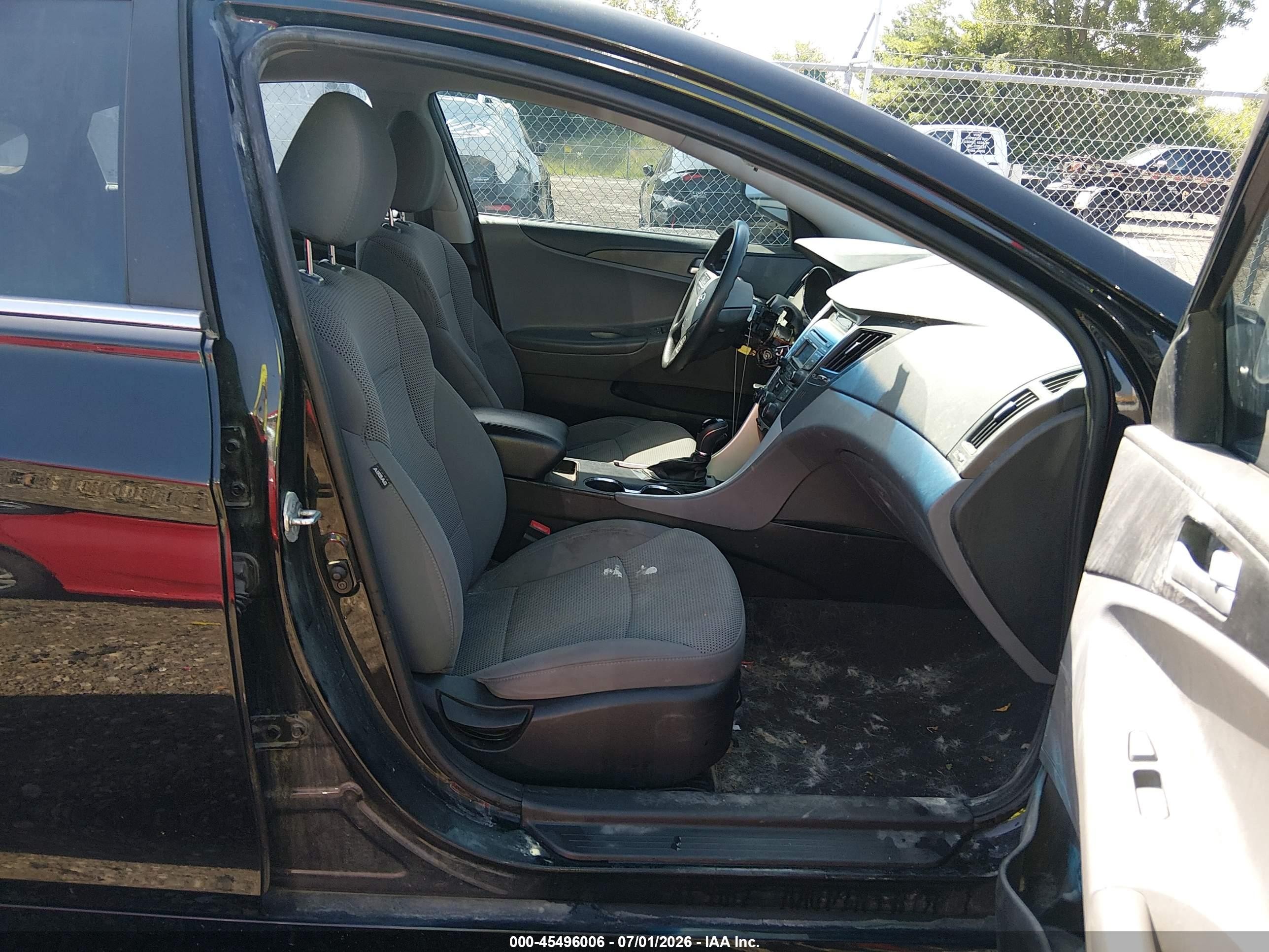 2014 Hyundai Sonata Gls Black vin: 5NPEB4AC9EH902883