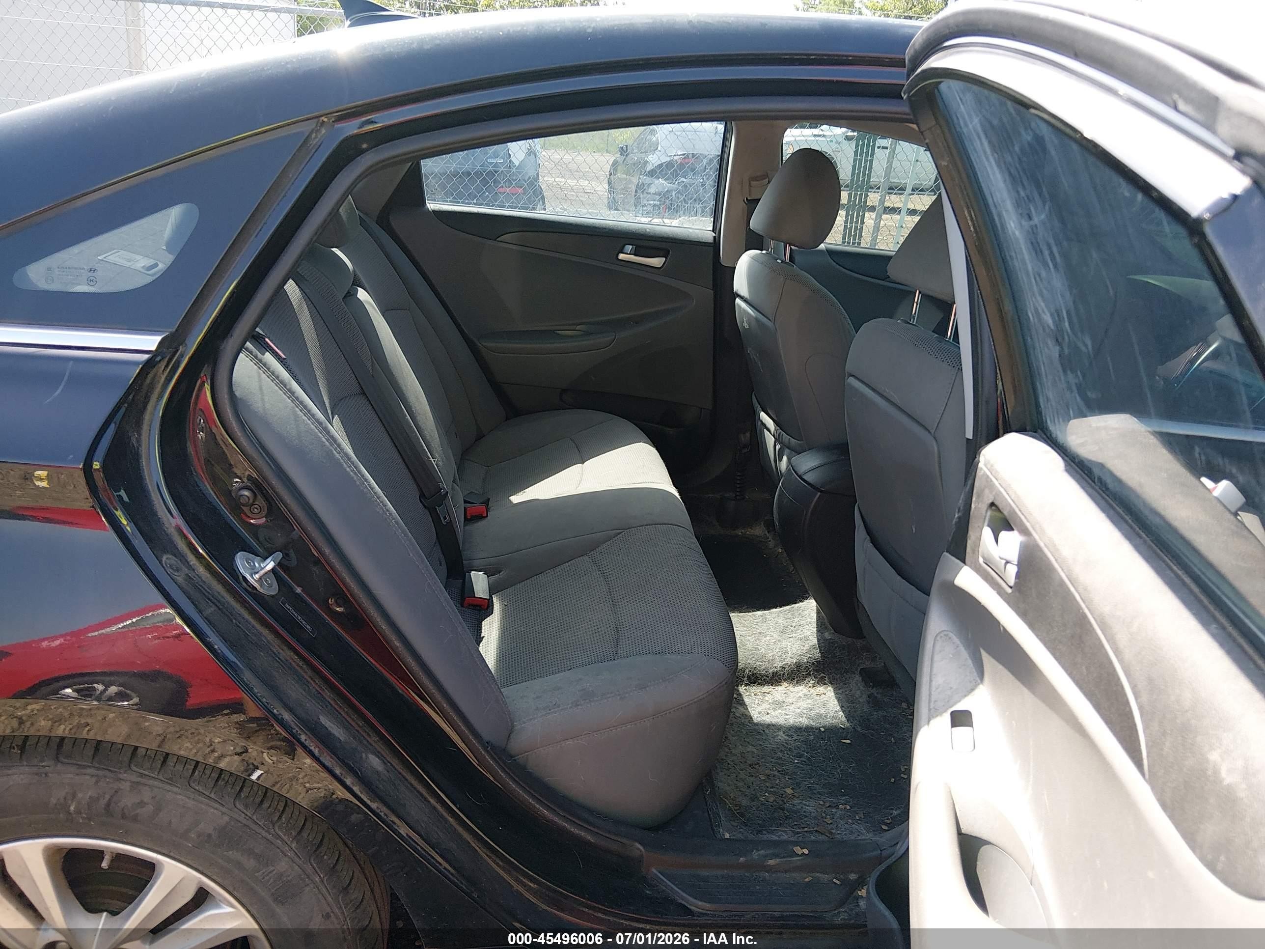 2014 Hyundai Sonata Gls Black vin: 5NPEB4AC9EH902883