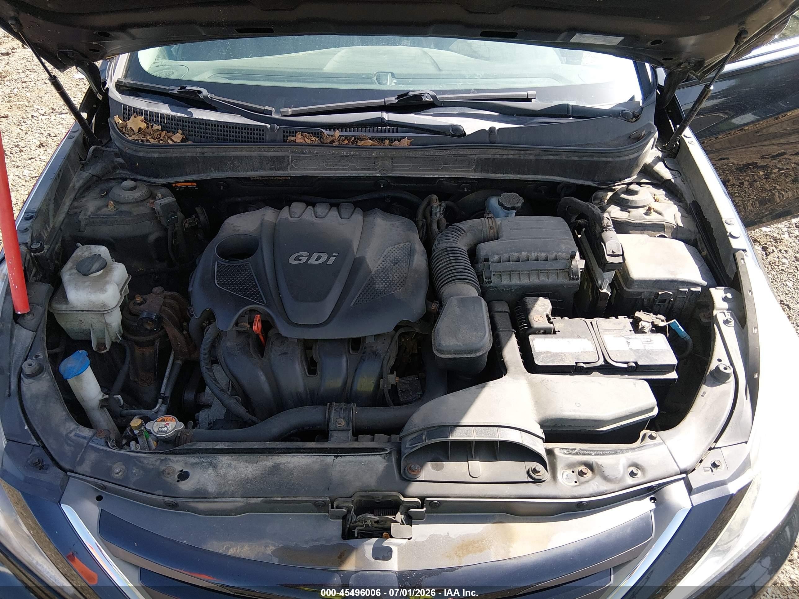 2014 Hyundai Sonata Gls Black vin: 5NPEB4AC9EH902883