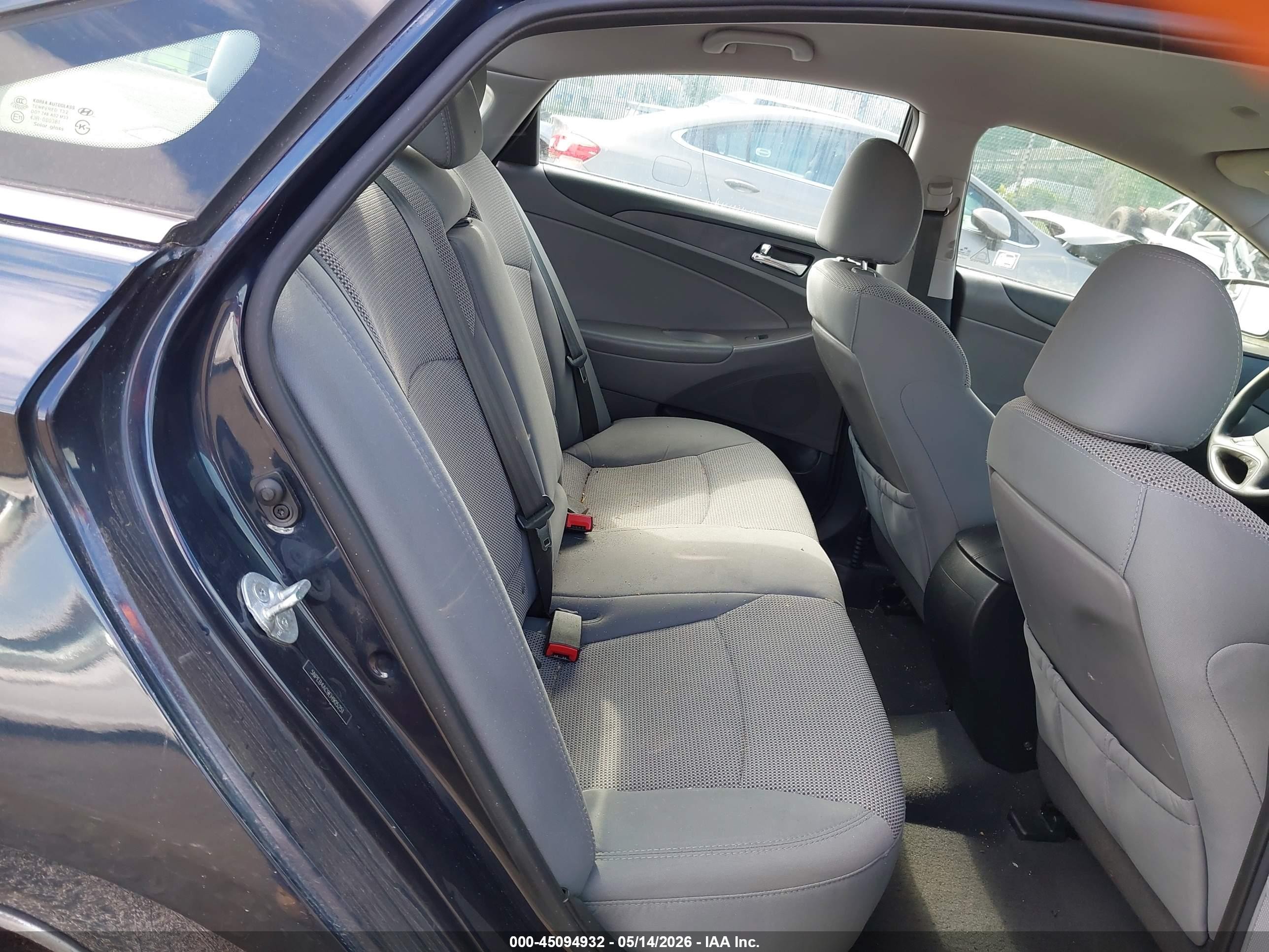 2014 Hyundai Sonata Gls Gray vin: 5NPEB4AC9EH905251