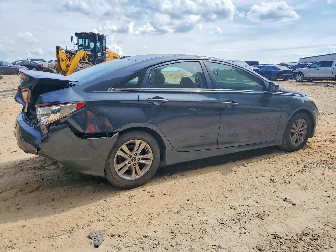 2014 Hyundai Sonata Gls Gray vin: 5NPEB4AC9EH908988