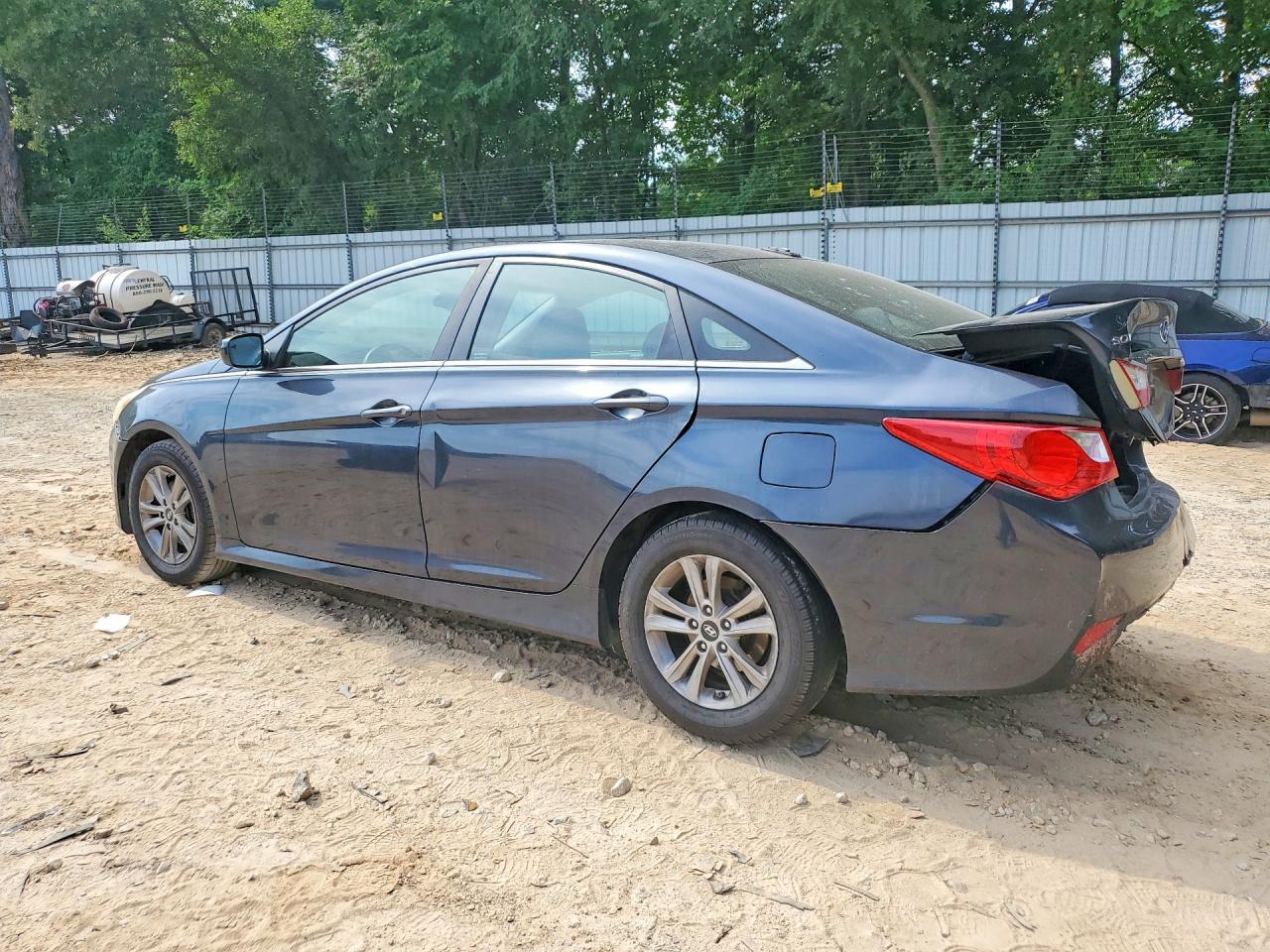 2014 Hyundai Sonata Gls Gray vin: 5NPEB4AC9EH908988