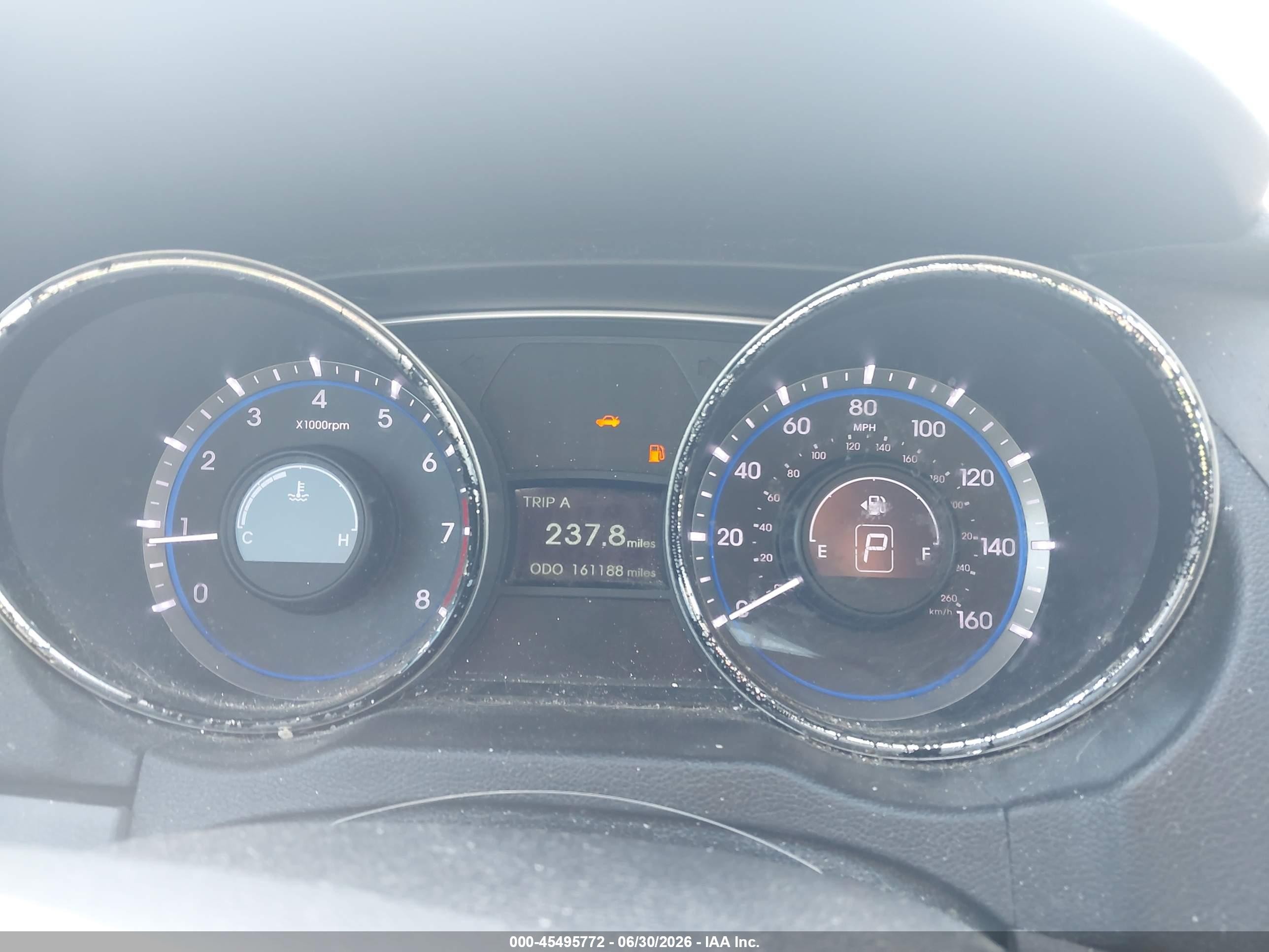 2014 Hyundai Sonata Gls Blue vin: 5NPEB4AC9EH910157
