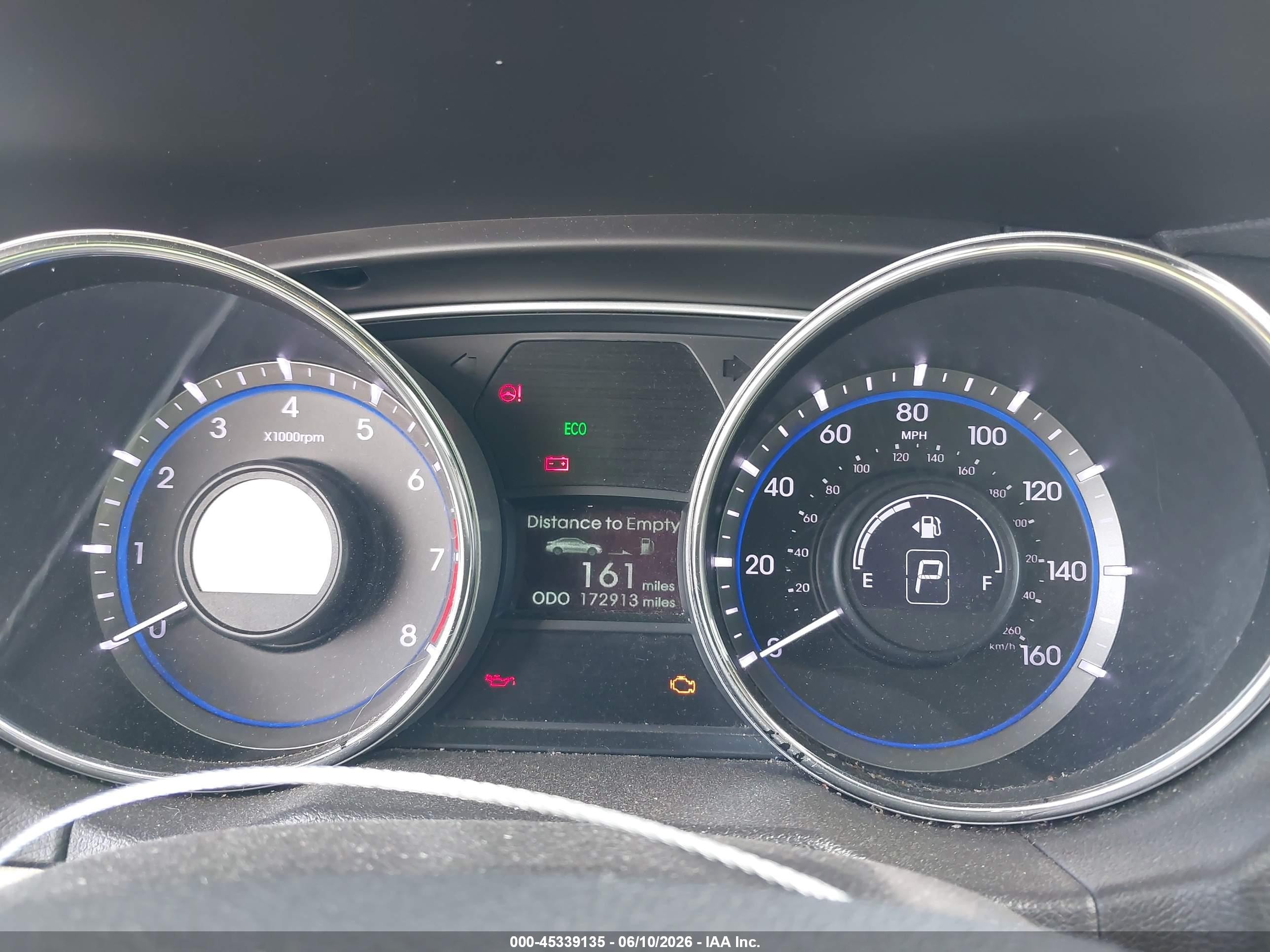 2014 Hyundai Sonata Gls Белый vin: 5NPEB4AC9EH916413