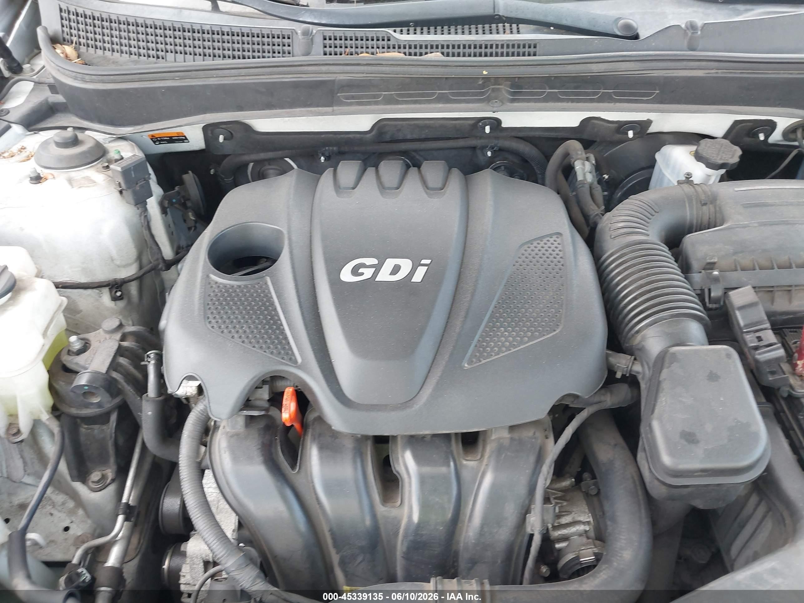2014 Hyundai Sonata Gls Белый vin: 5NPEB4AC9EH916413
