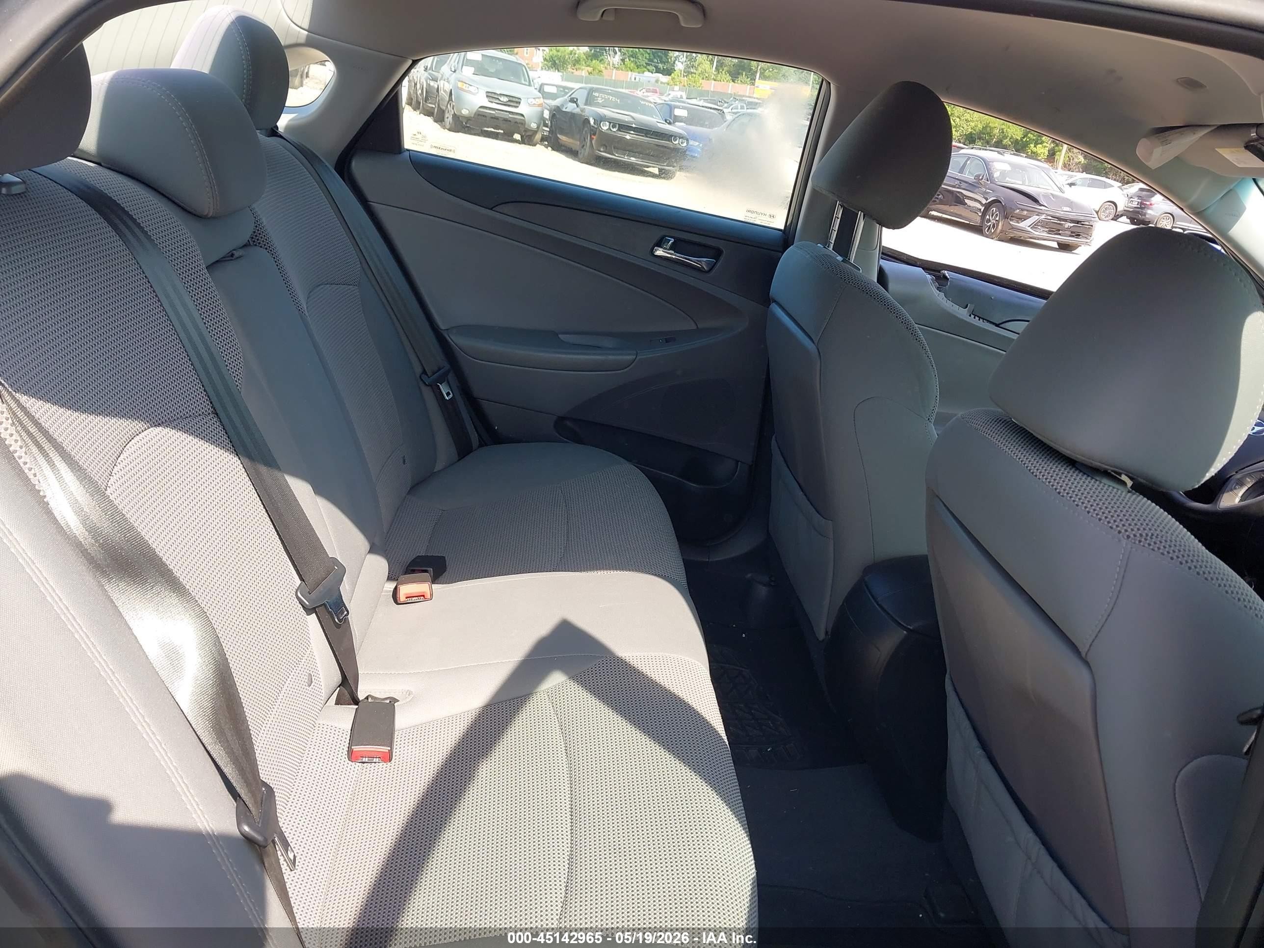 2014 Hyundai Sonata Gls Gray vin: 5NPEB4AC9EH921790