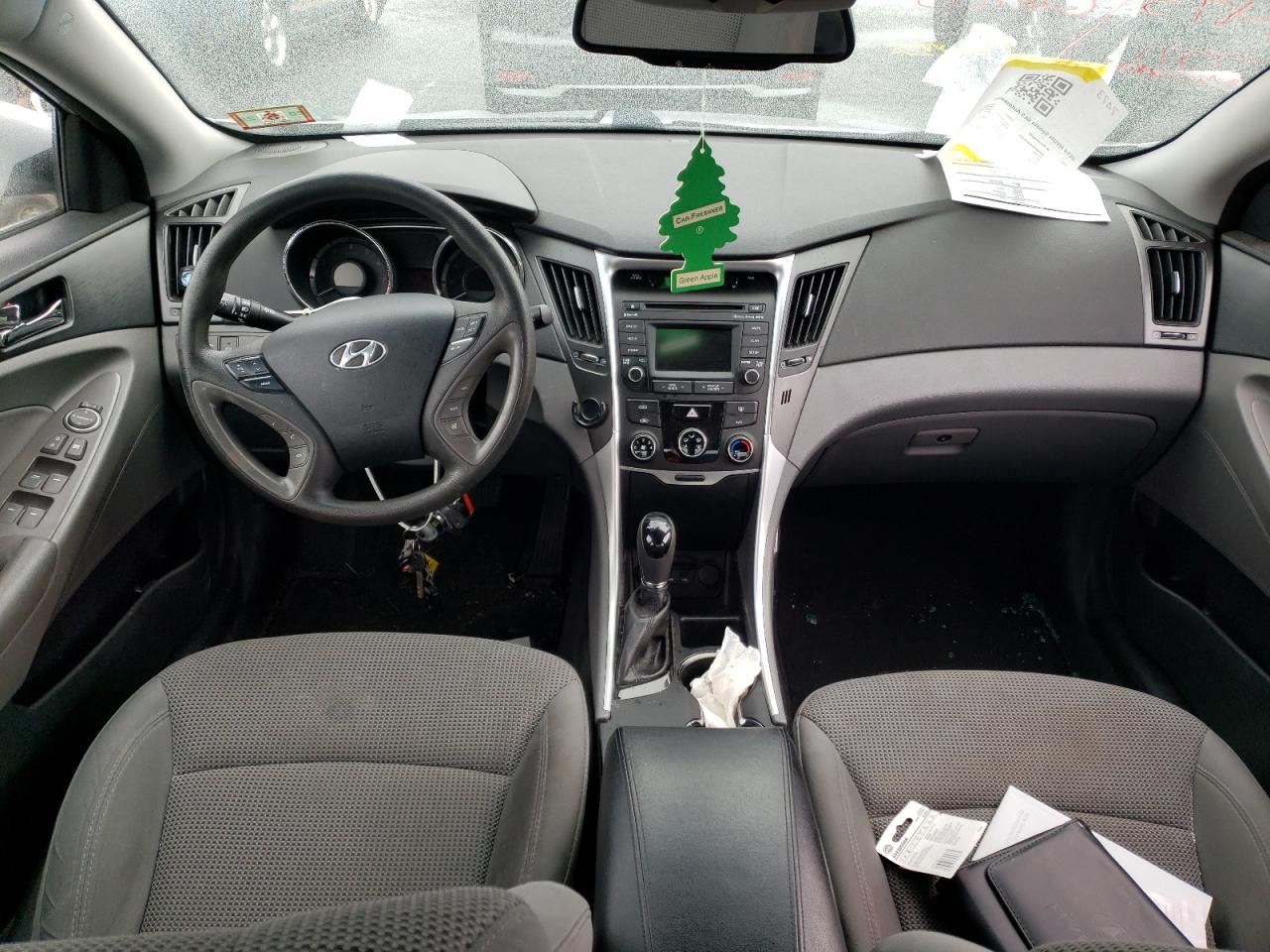 2014 Hyundai Sonata Gls Silver vin: 5NPEB4AC9EH922051