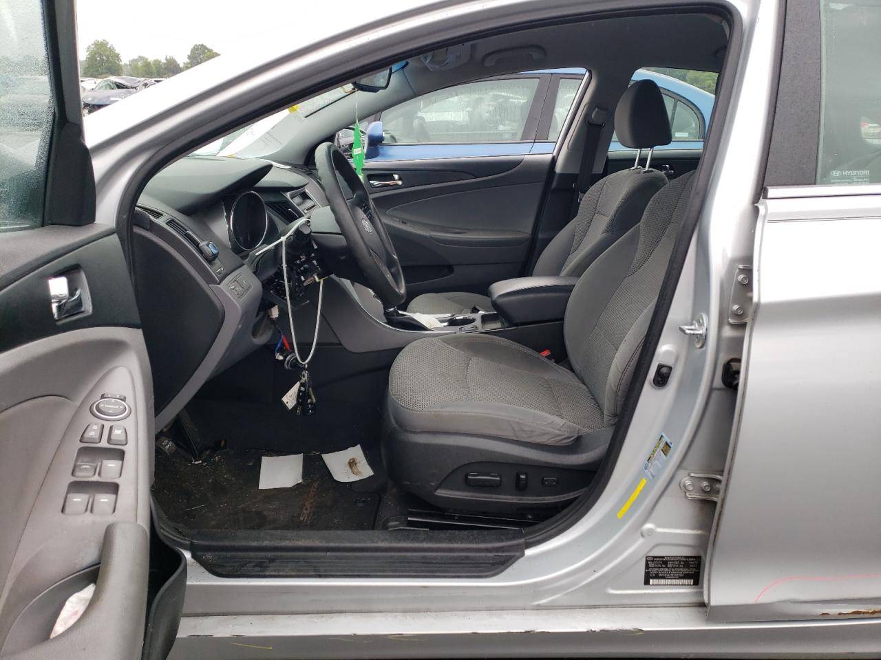2014 Hyundai Sonata Gls Silver vin: 5NPEB4AC9EH922051