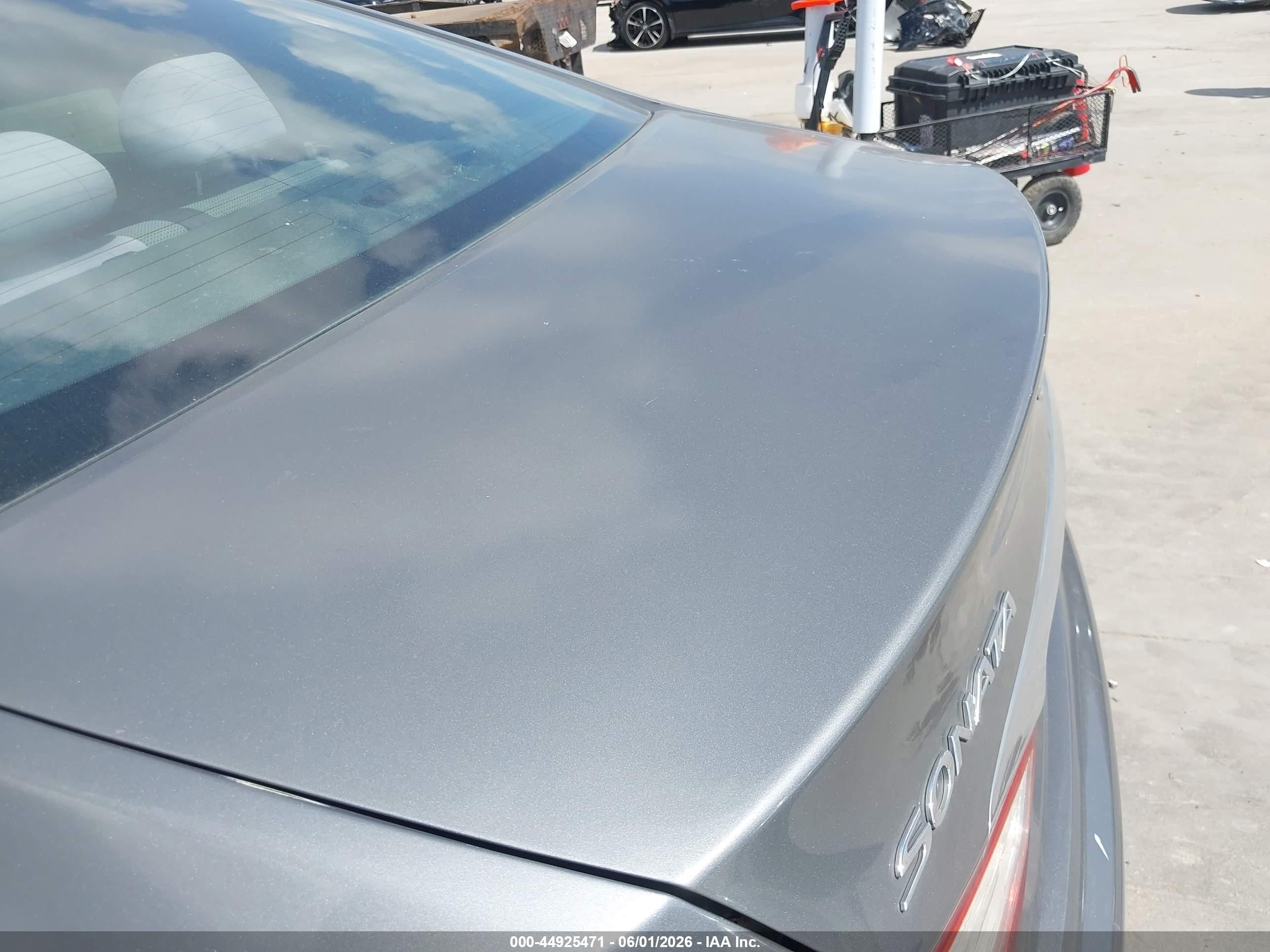 2014 Hyundai Sonata Gls Gray vin: 5NPEB4AC9EH924608