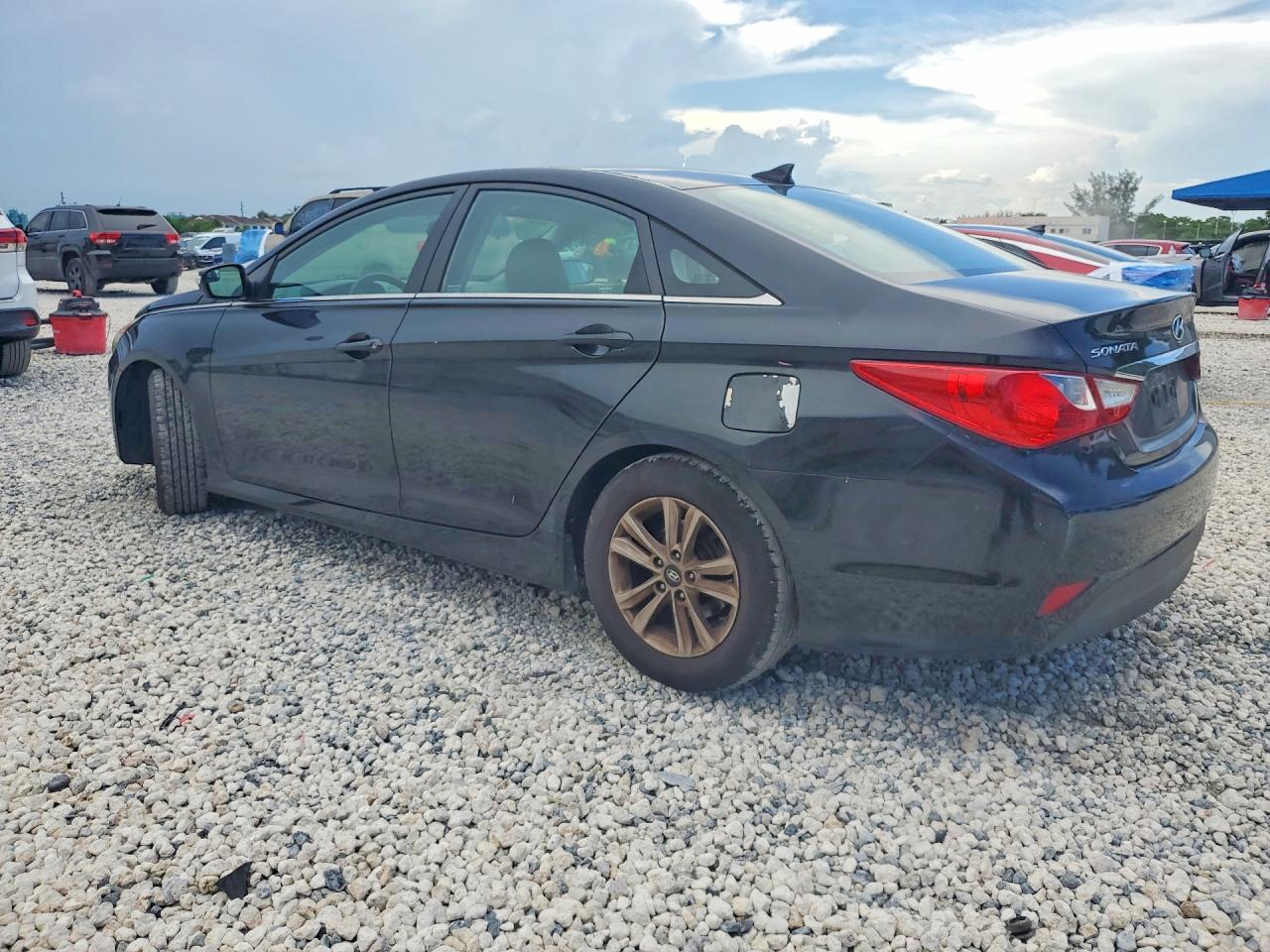 2014 Hyundai Sonata Gls Black vin: 5NPEB4AC9EH925001