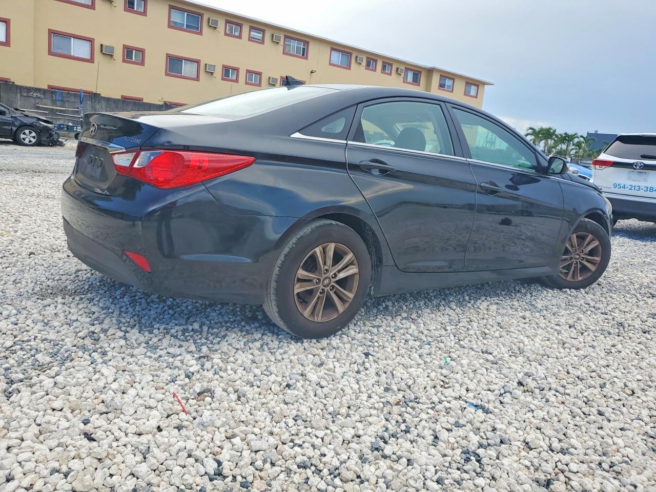 2014 Hyundai Sonata Gls Black vin: 5NPEB4AC9EH925001