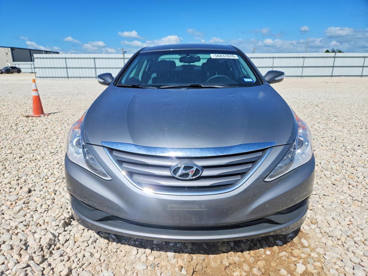 2014 Hyundai Sonata Gls Gray vin: 5NPEB4AC9EH926553