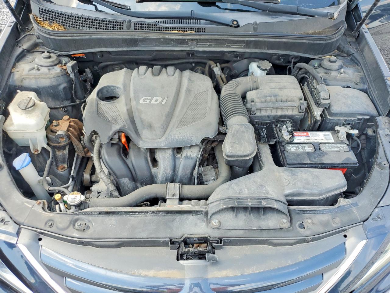 2014 Hyundai Sonata Gls Blue vin: 5NPEB4AC9EH929596