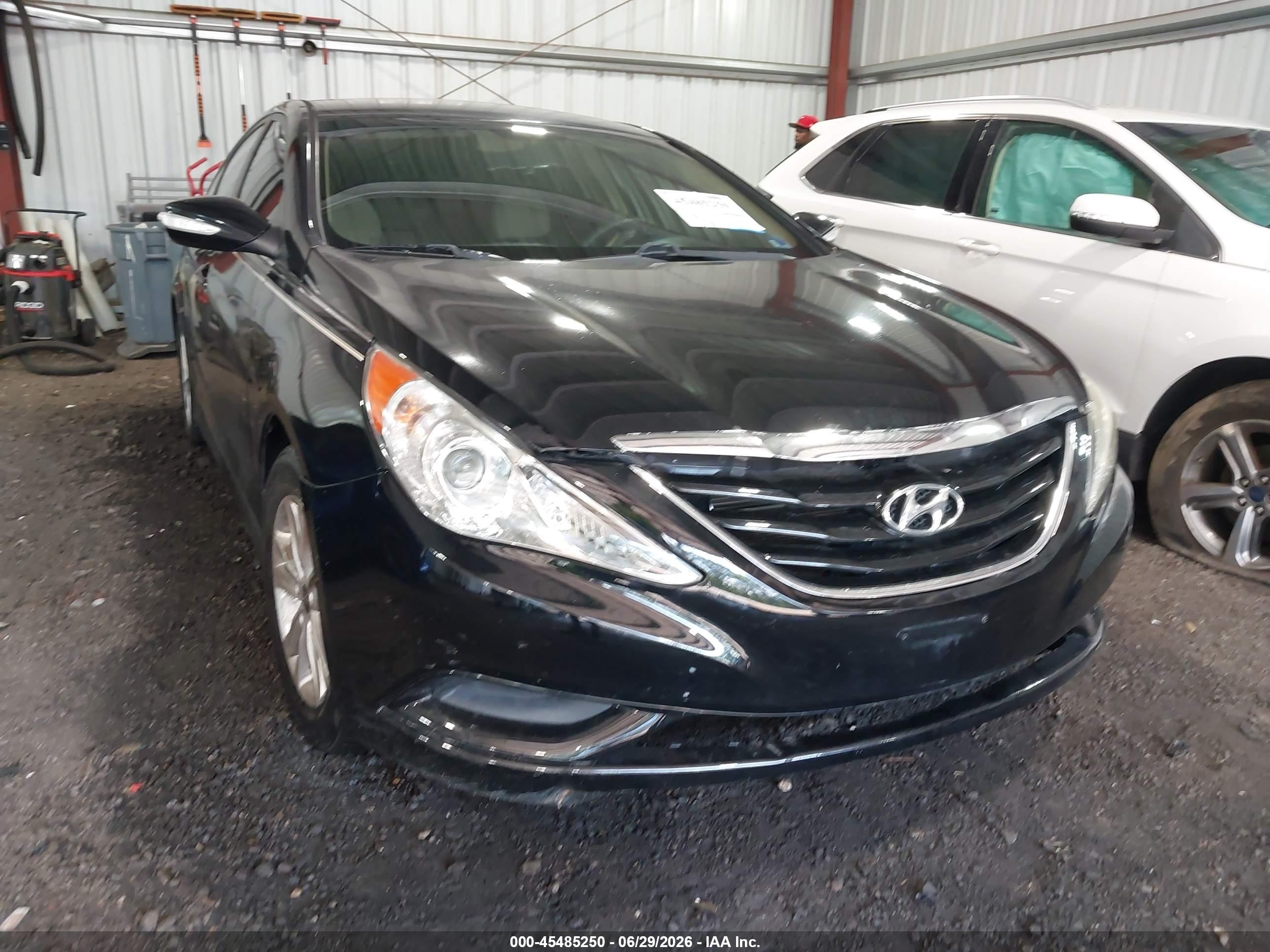 2014 Hyundai Sonata Gls Black vin: 5NPEB4AC9EH934748