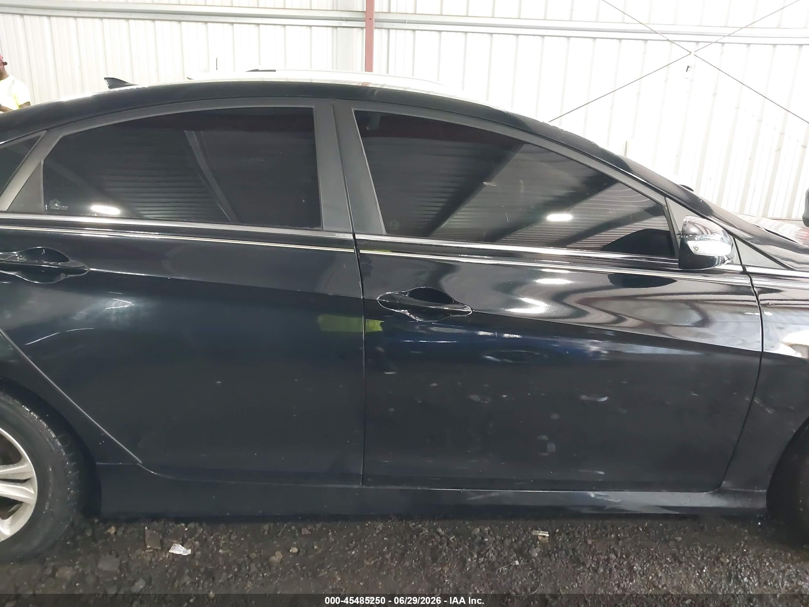 2014 Hyundai Sonata Gls Black vin: 5NPEB4AC9EH934748