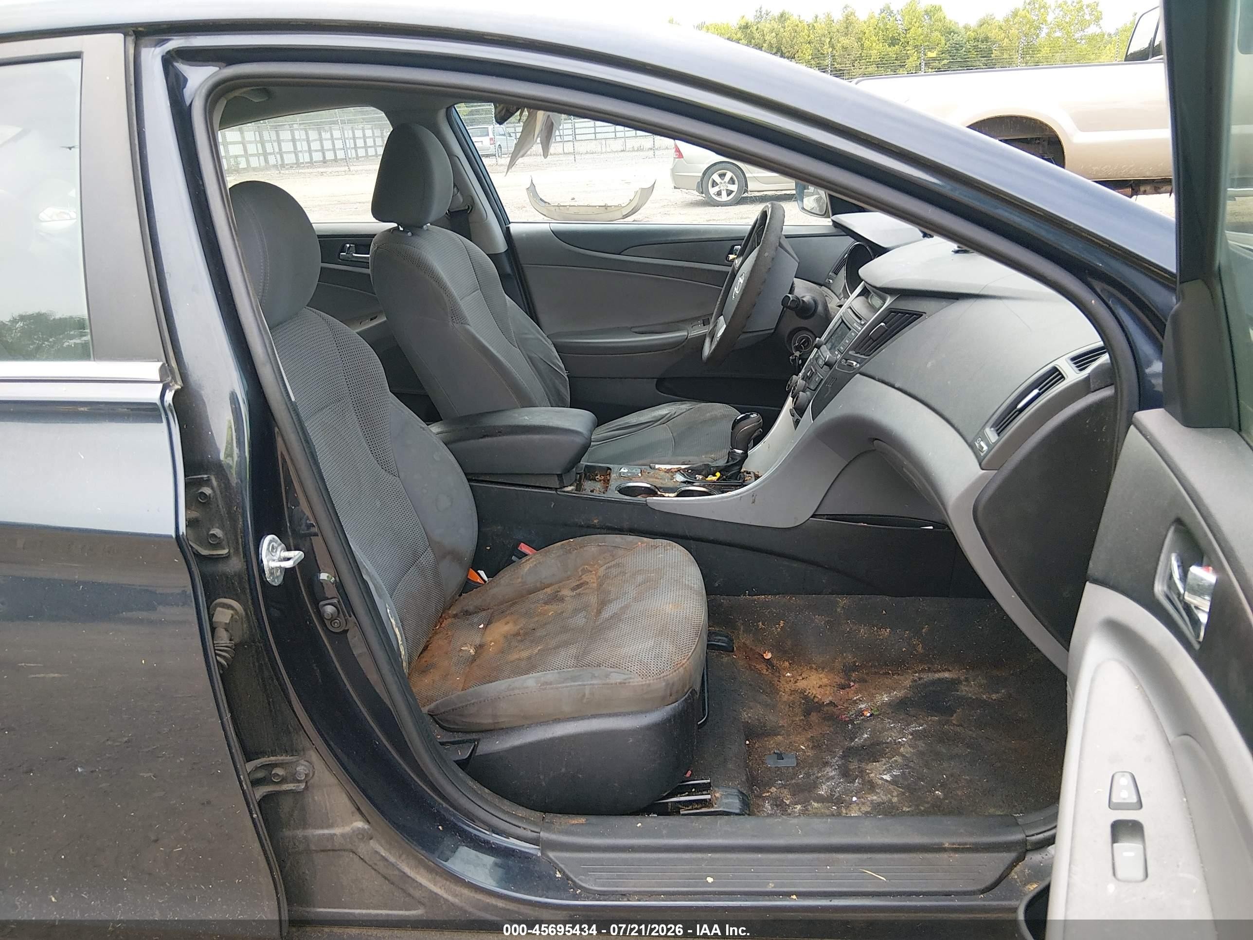 2014 Hyundai Sonata Gls Blue vin: 5NPEB4AC9EH935768
