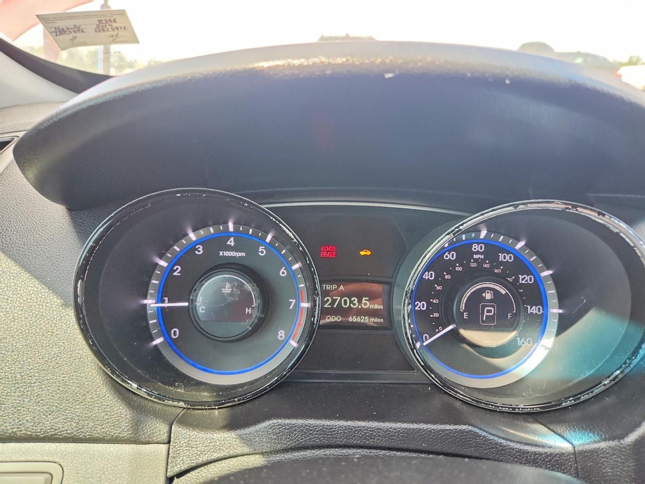 2014 Hyundai Sonata Gls Red vin: 5NPEB4AC9EH938346